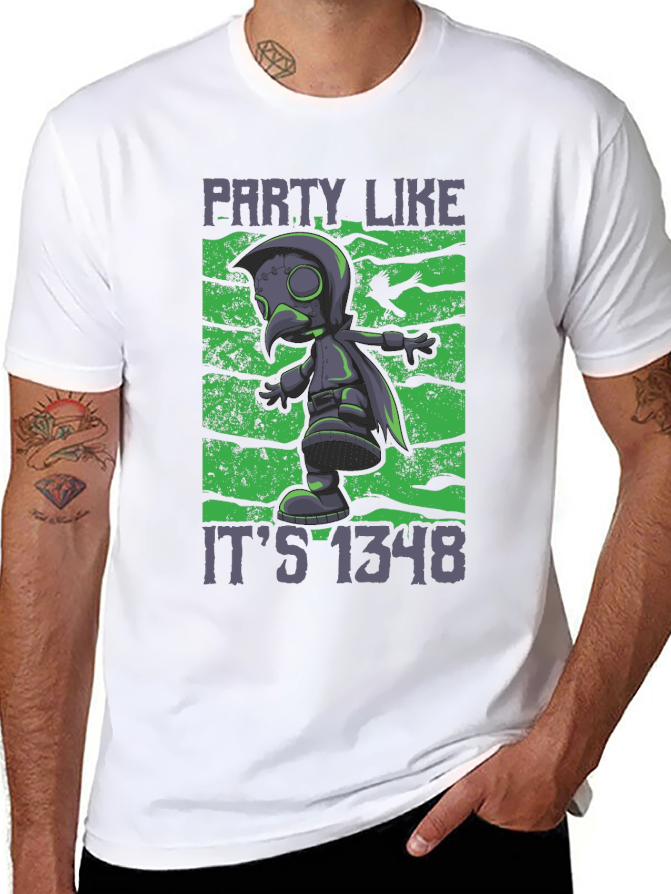 Party Like Its 1348 Plague Doctor T-Shirt