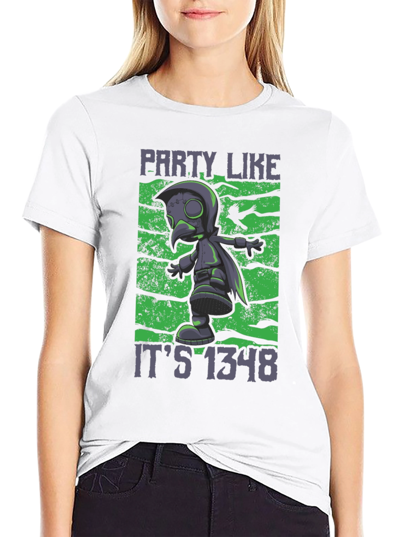Party Like Its 1348 Plague Doctor T-Shirt
