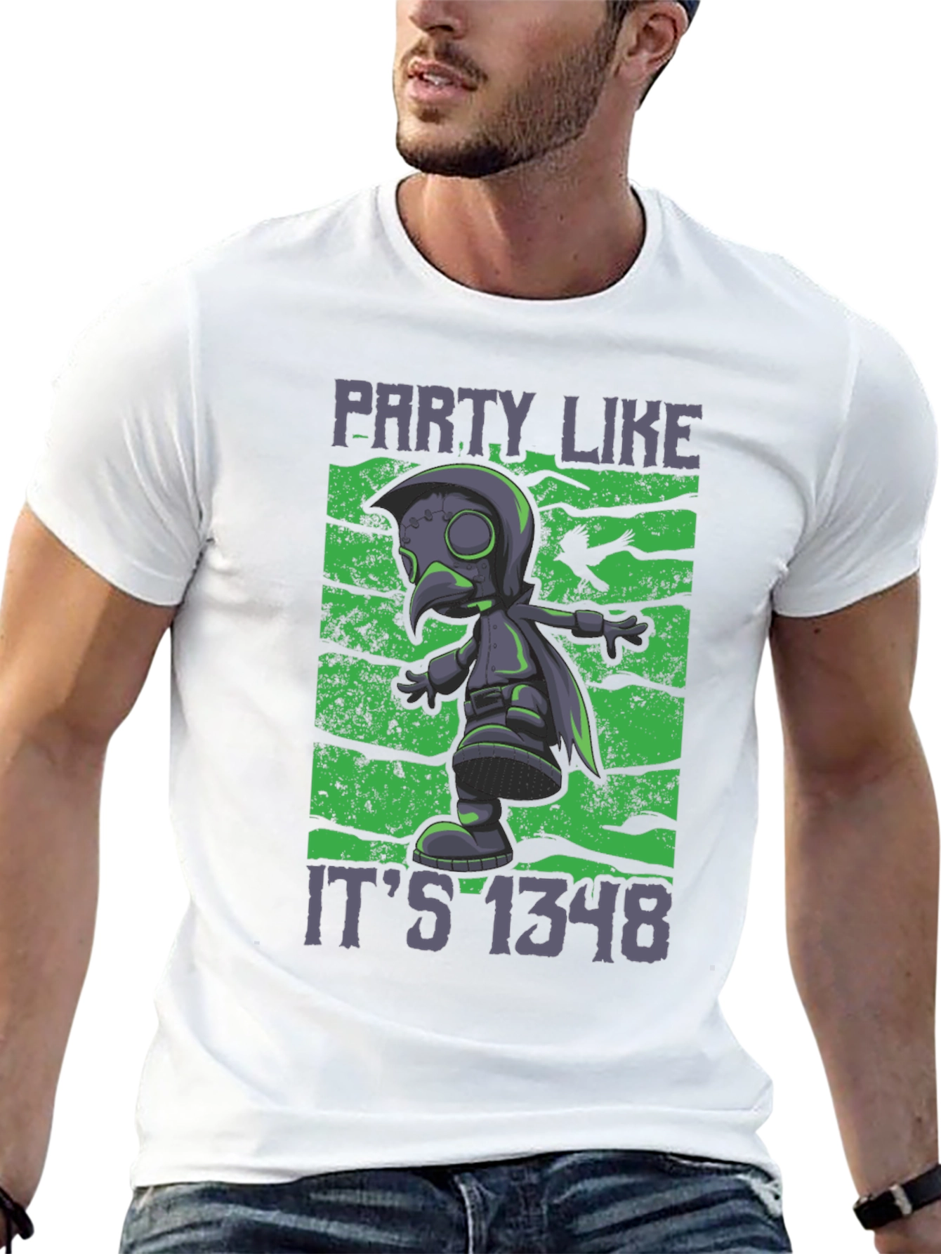 Party Like Its 1348 Plague Doctor T-Shirt