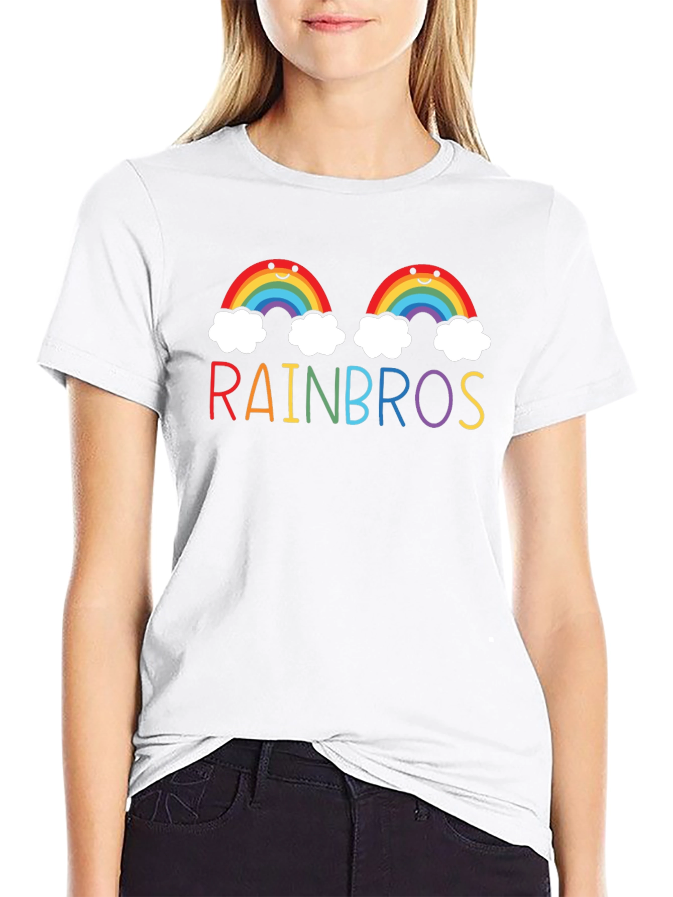 Rainbros Graphic Tee - Mens Black T-Shirt