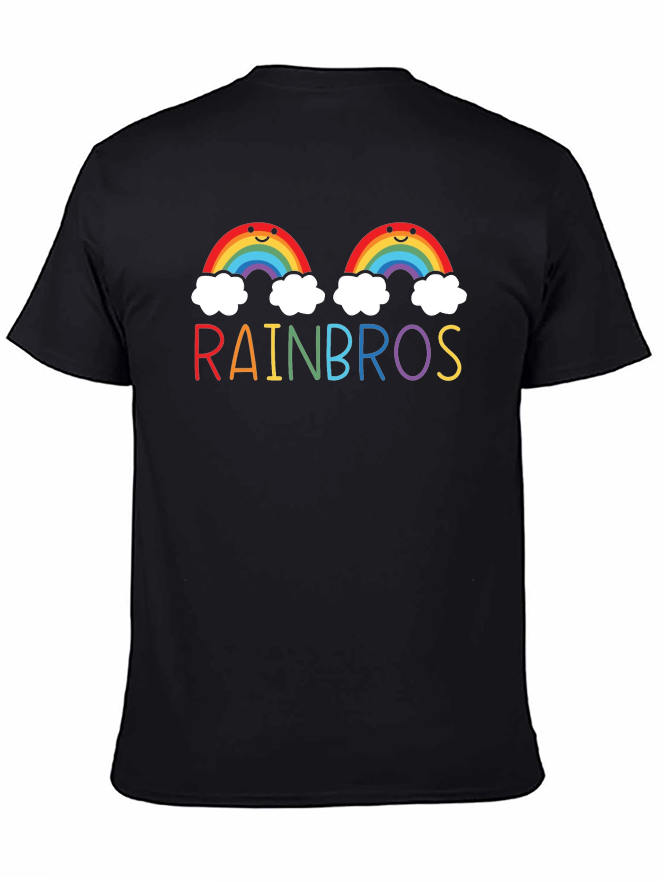 Rainbros Graphic Tee - Mens Black T-Shirt