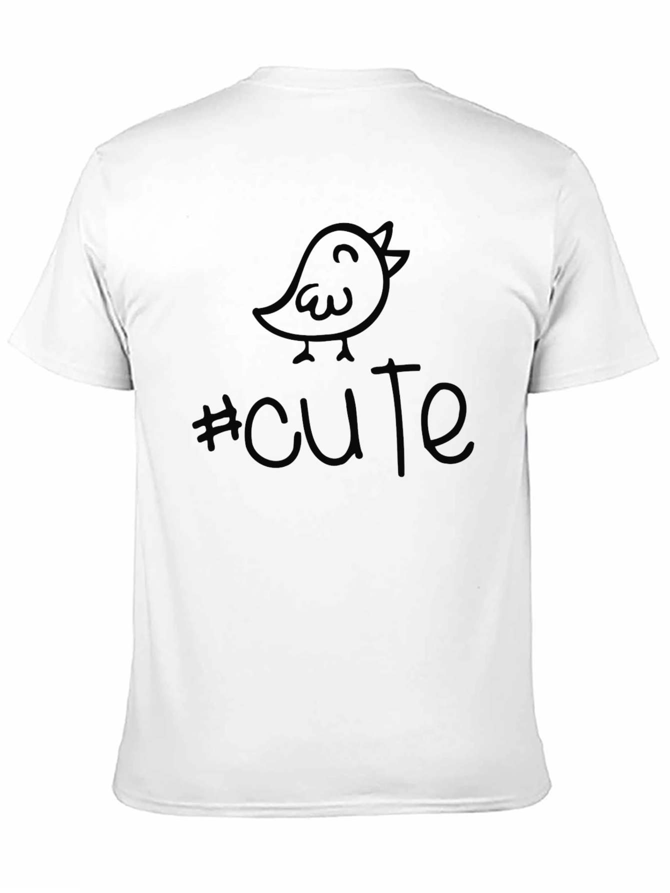 Cute Birdie Graphic T-Shirt