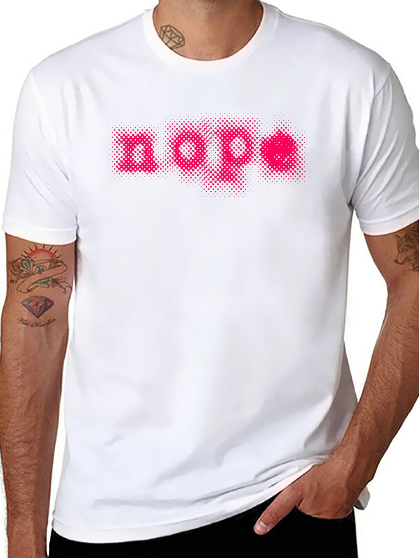 Nope Graphic Tee - Black Cotton Casual T-Shirt