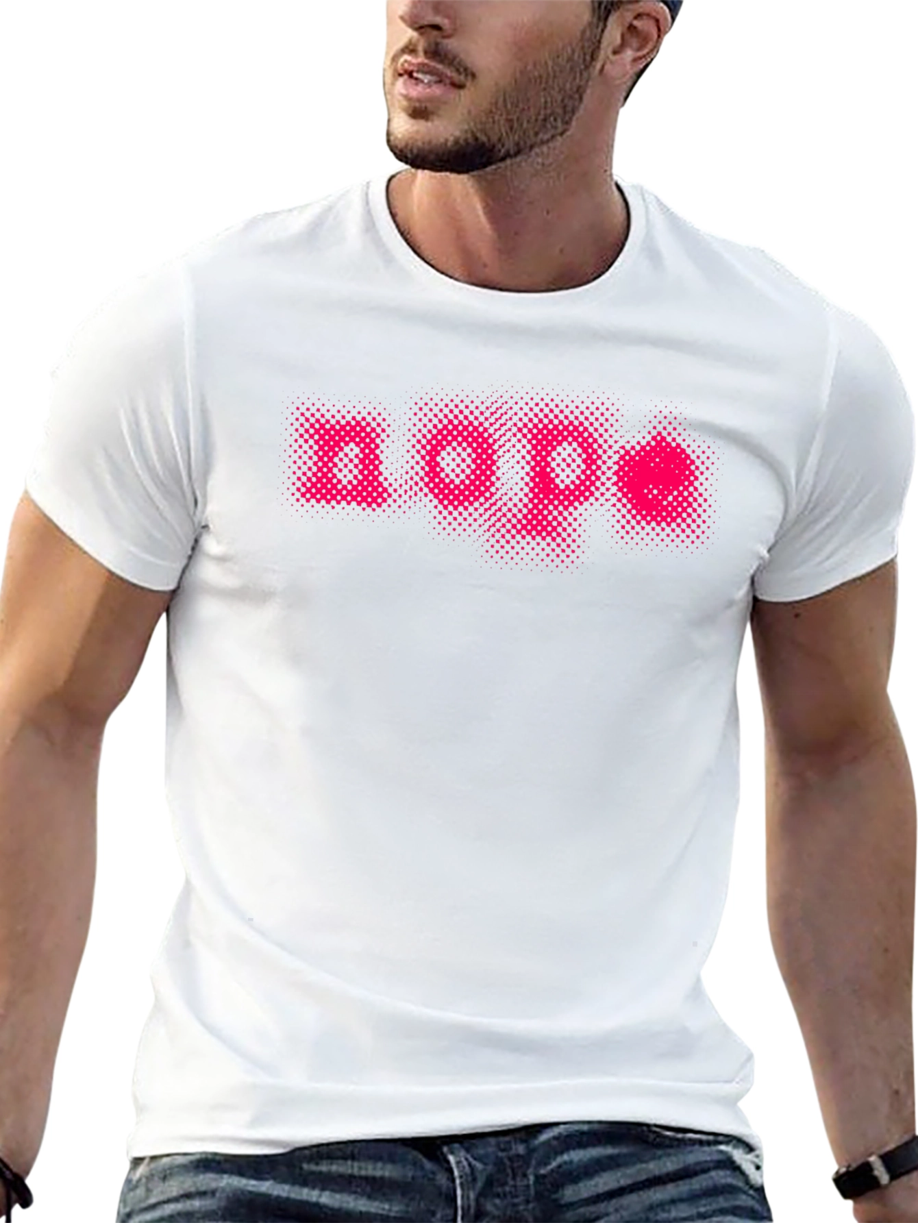 Nope Graphic Tee - Black Cotton Casual T-Shirt