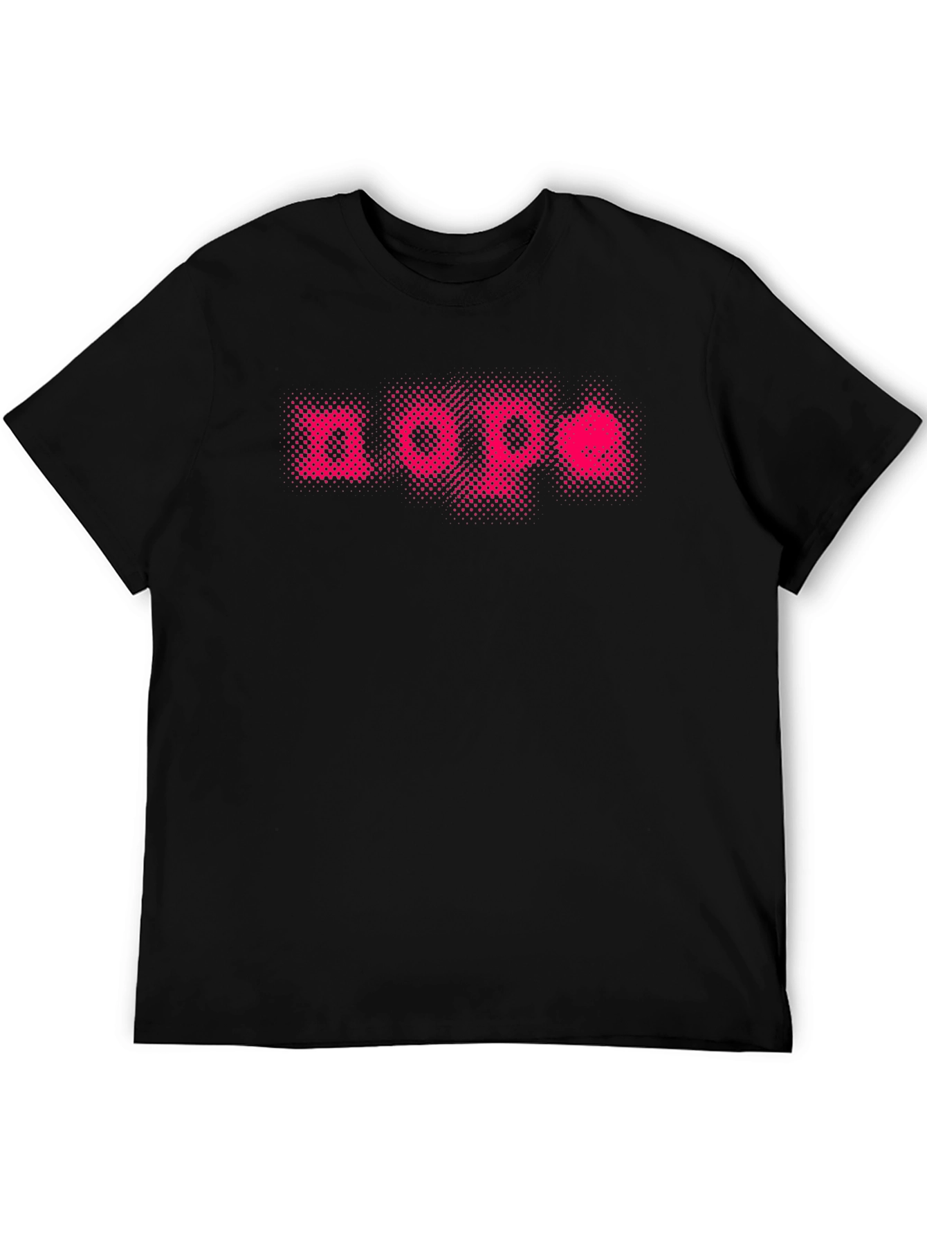 Nope Graphic Tee - Black Cotton Casual T-Shirt