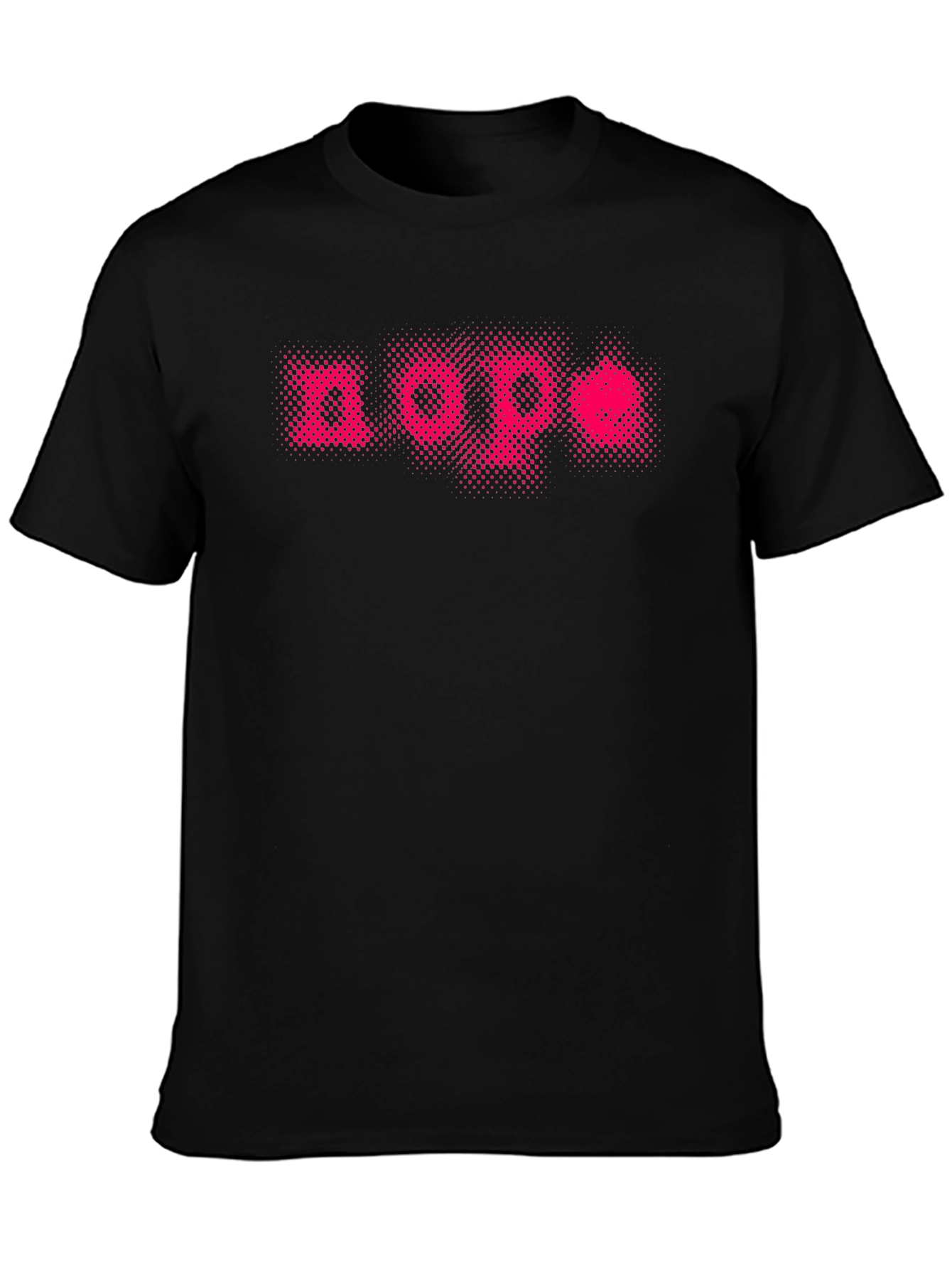Nope Graphic Tee - Black Cotton Casual T-Shirt