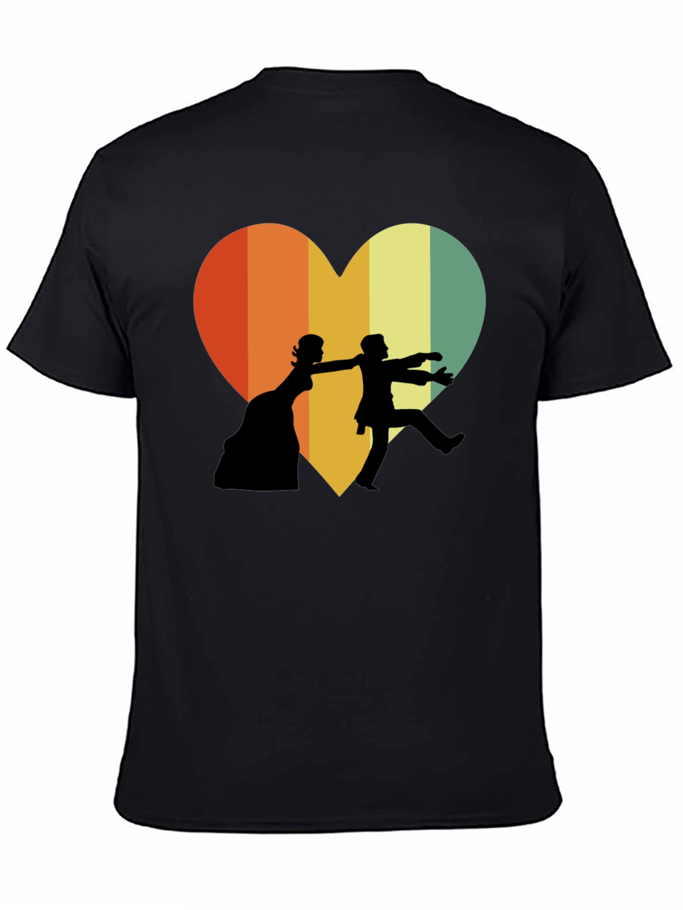 Retro Wedding Zombie Love T-Shirt