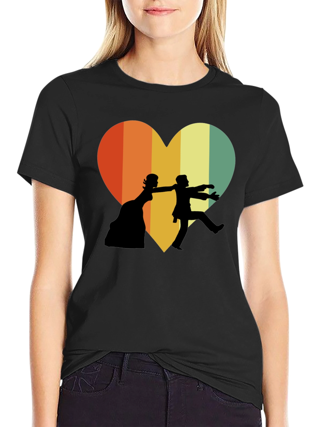 Retro Wedding Zombie Love T-Shirt