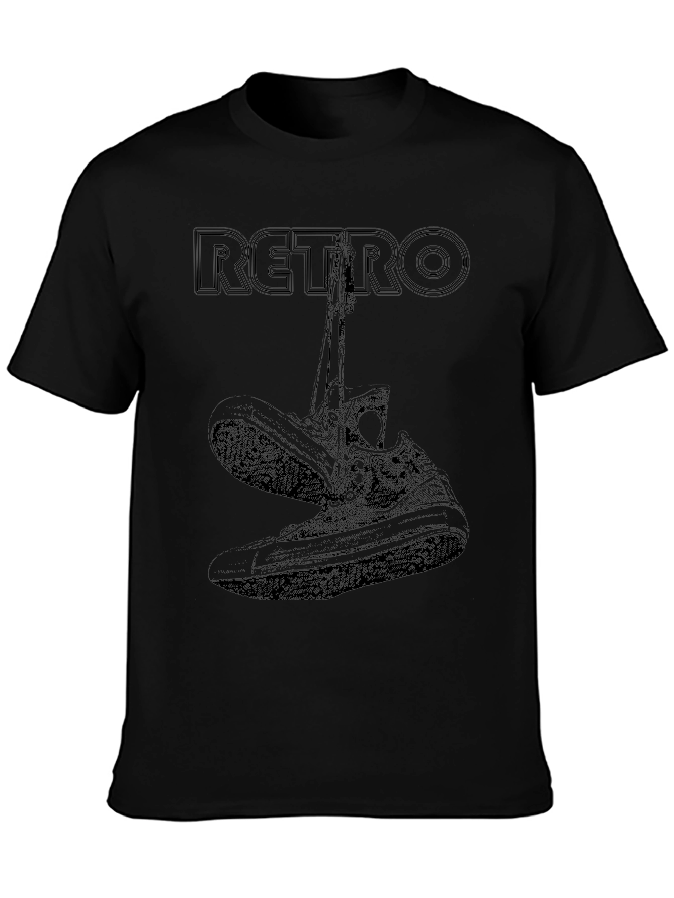 Retro Sneaker Graphic Tee - Cool & Classic Style