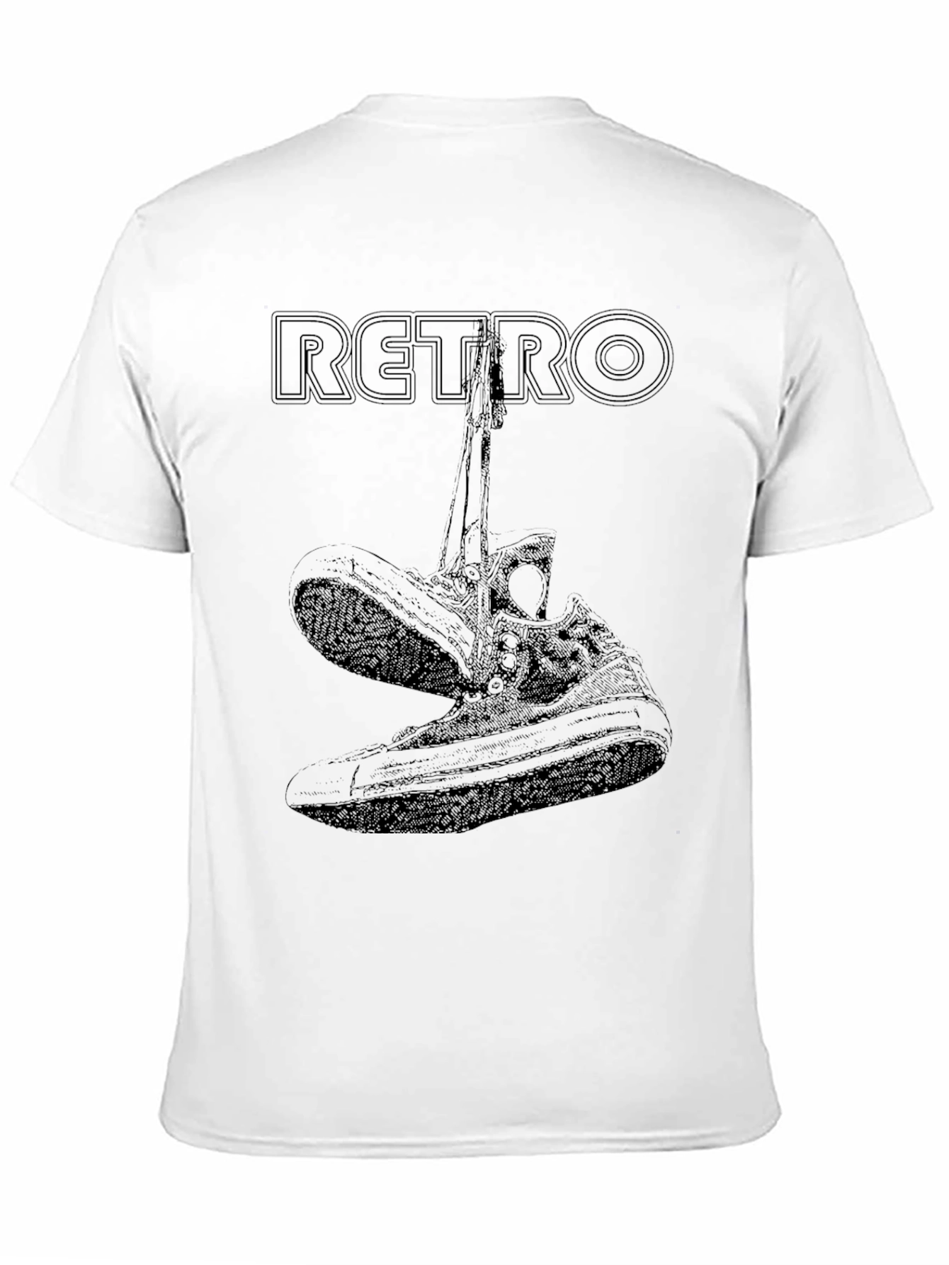 Retro Sneaker Graphic Tee - Cool & Classic Style