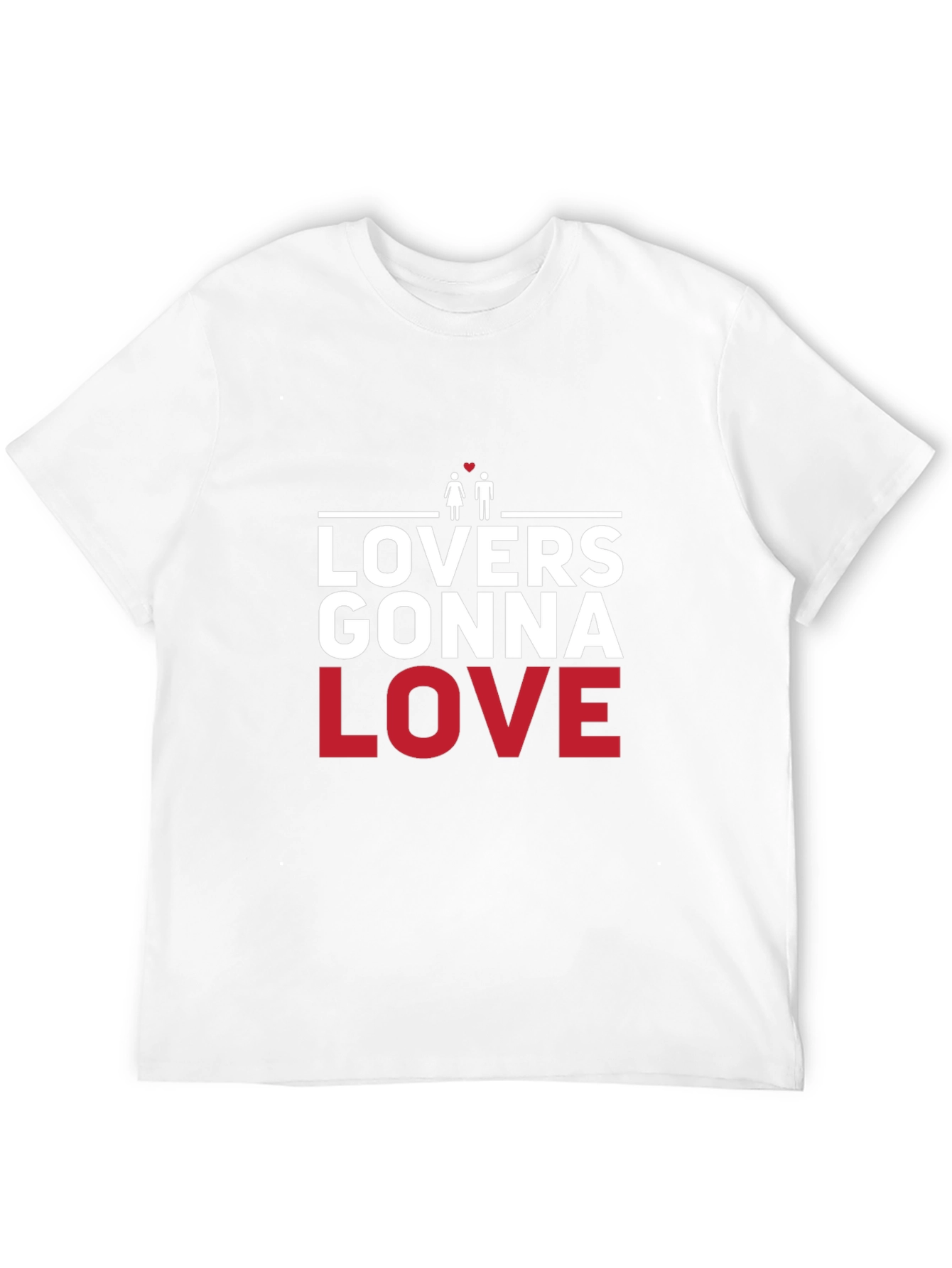 Lovers Gonna Love Black Graphic Tee