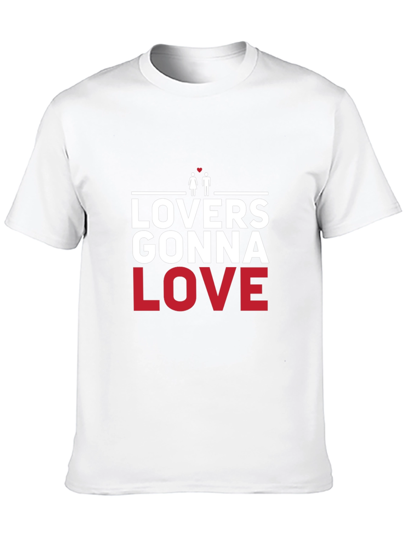 Lovers Gonna Love Black Graphic Tee