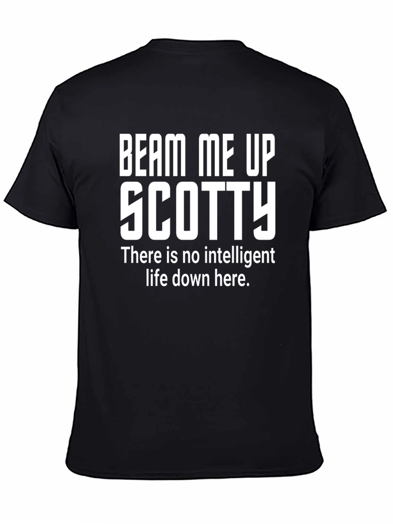 Beam Me Up Scotty T-Shirt - Funny Sci-Fi Tee
