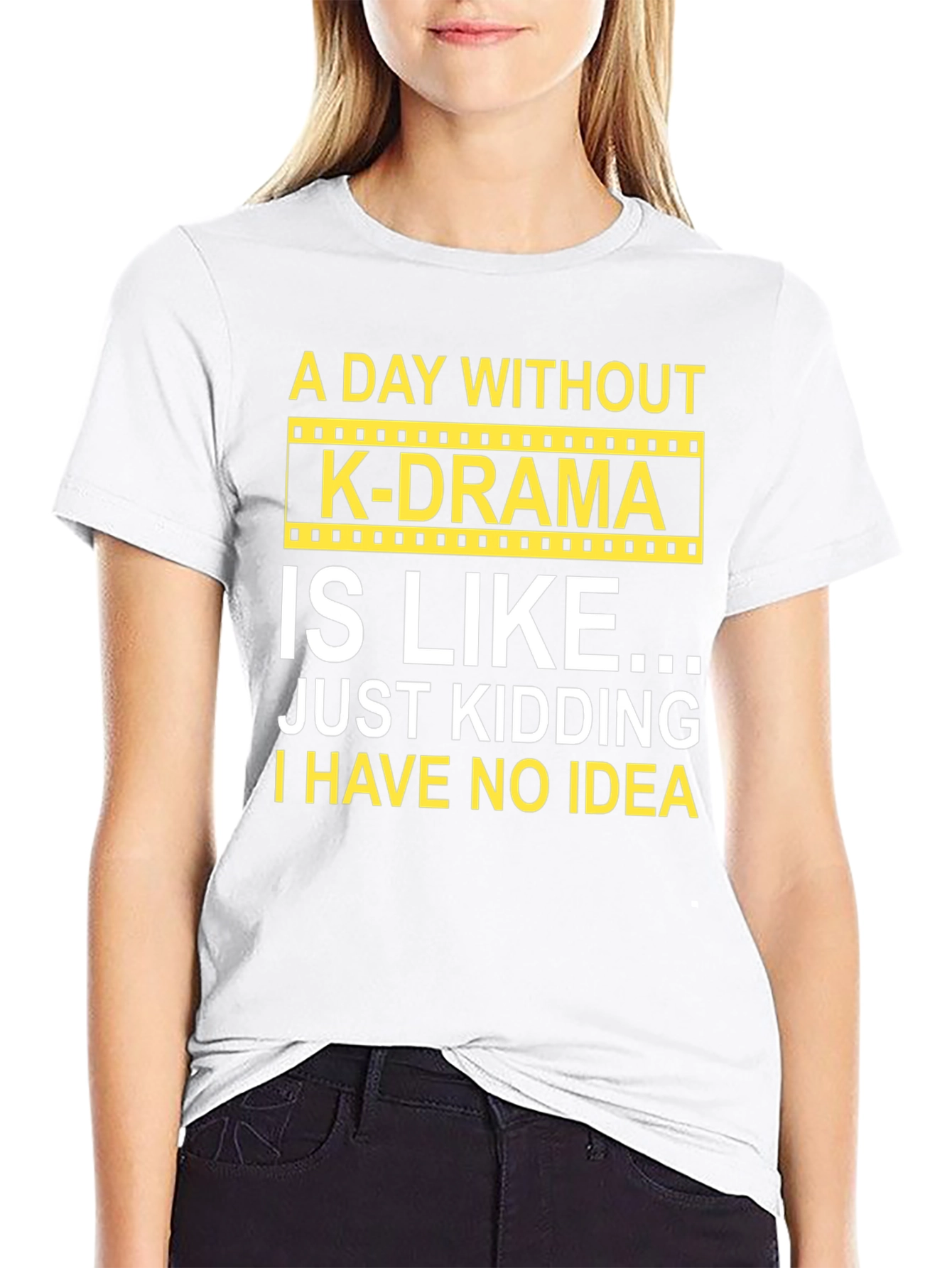 K-Drama Fan T-Shirt: A Day Without K-Drama