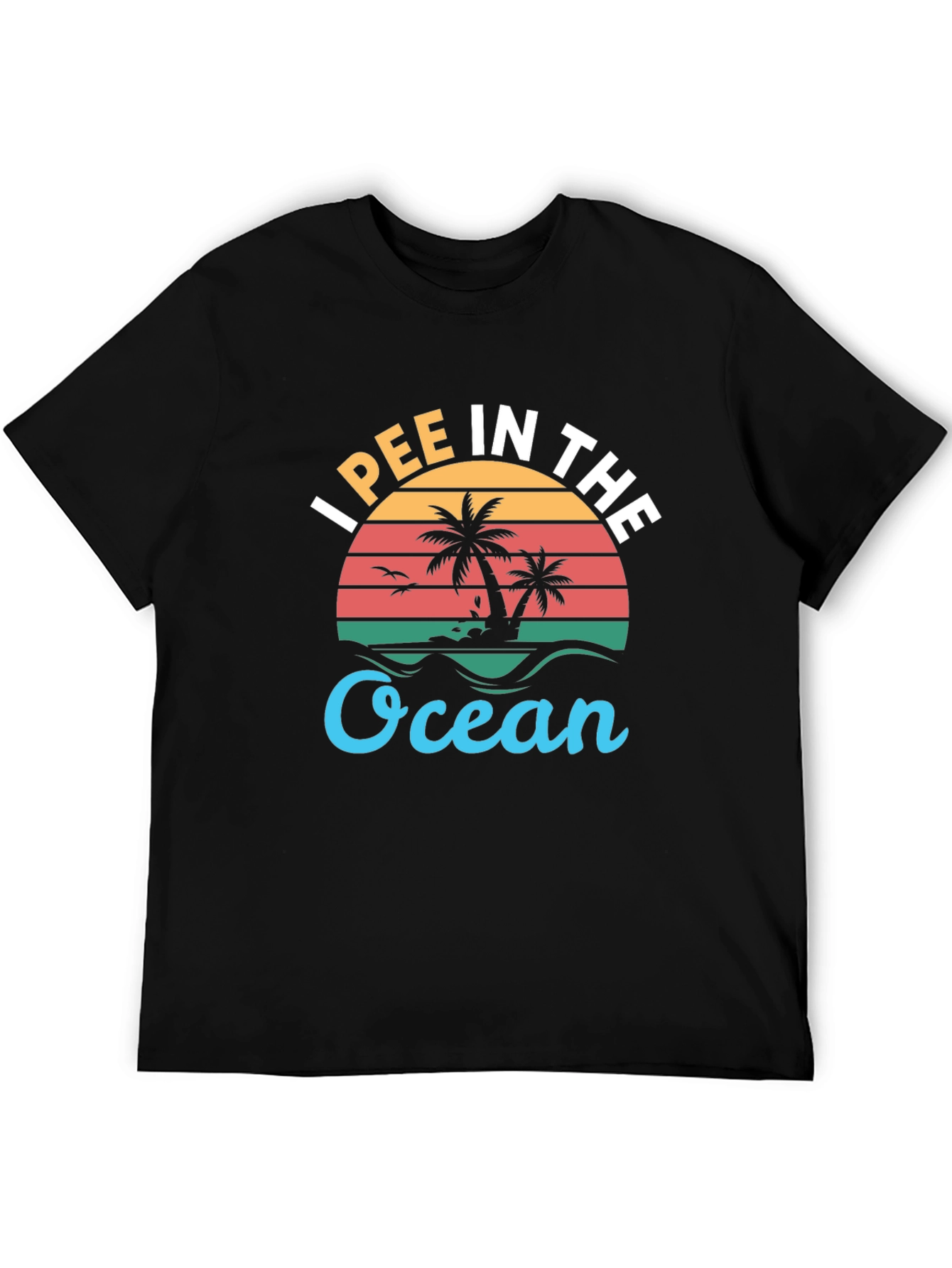 I Pee in the Ocean Graphic T-Shirt