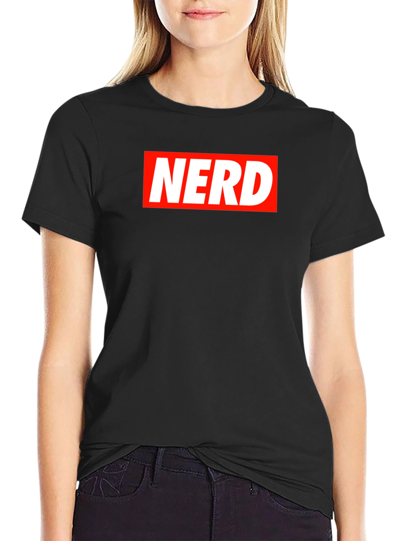 Nerd Box Logo Black T-Shirt