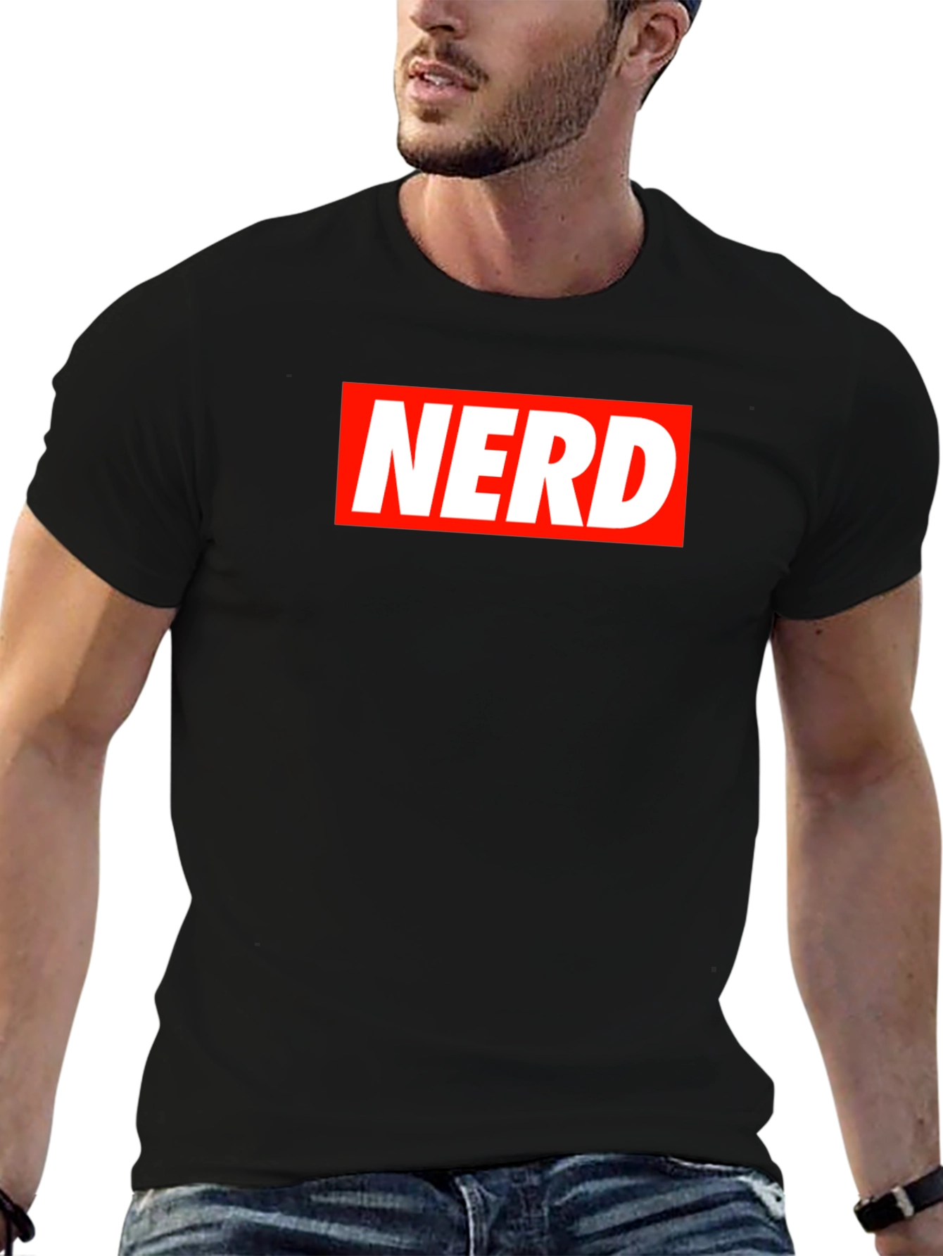 Nerd Box Logo Black T-Shirt