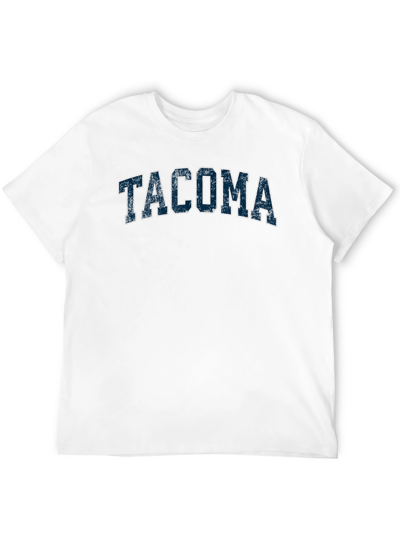 Tacoma Graphic T-Shirt - Distressed College Style