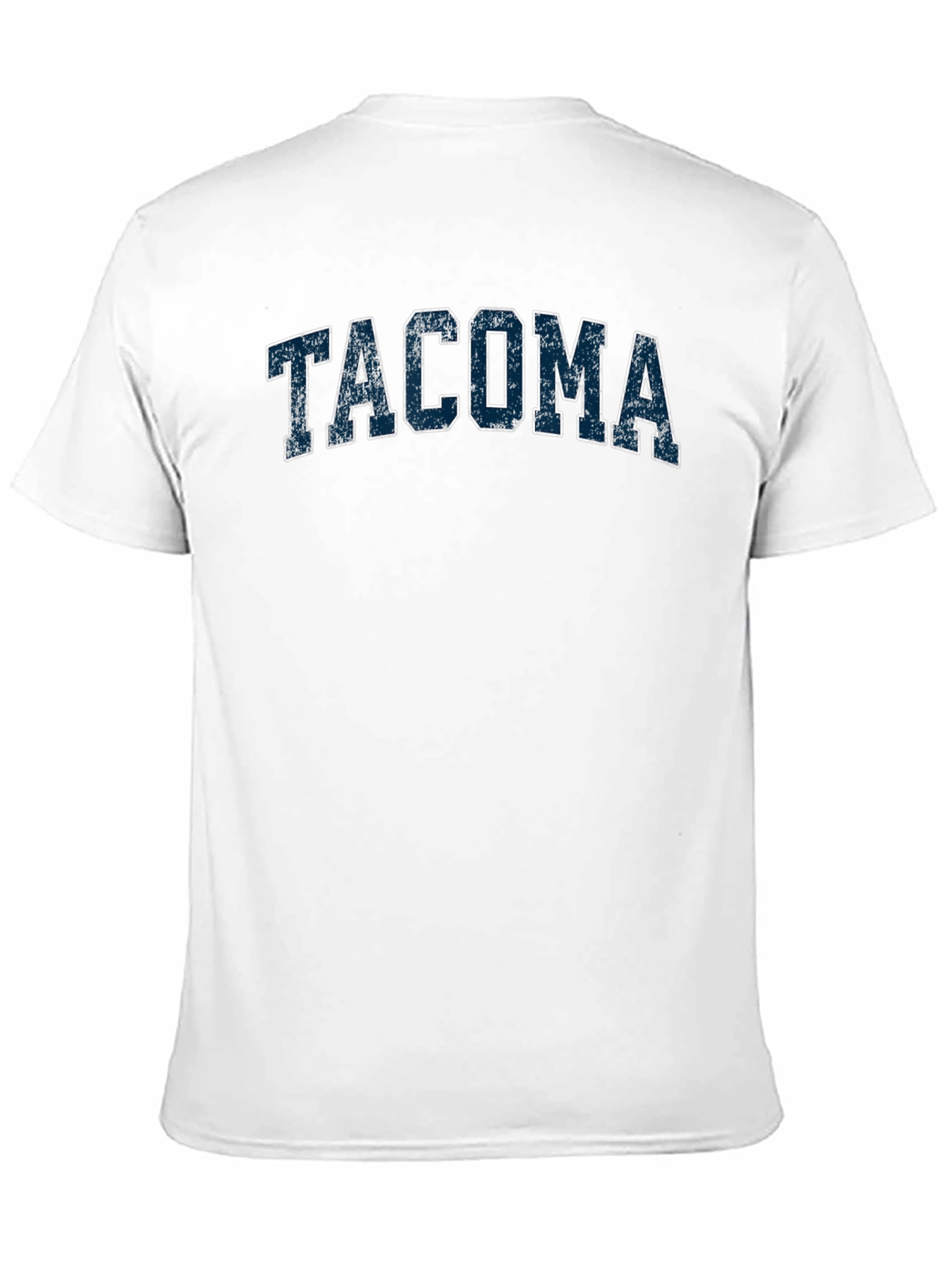 Tacoma Graphic T-Shirt - Distressed College Style