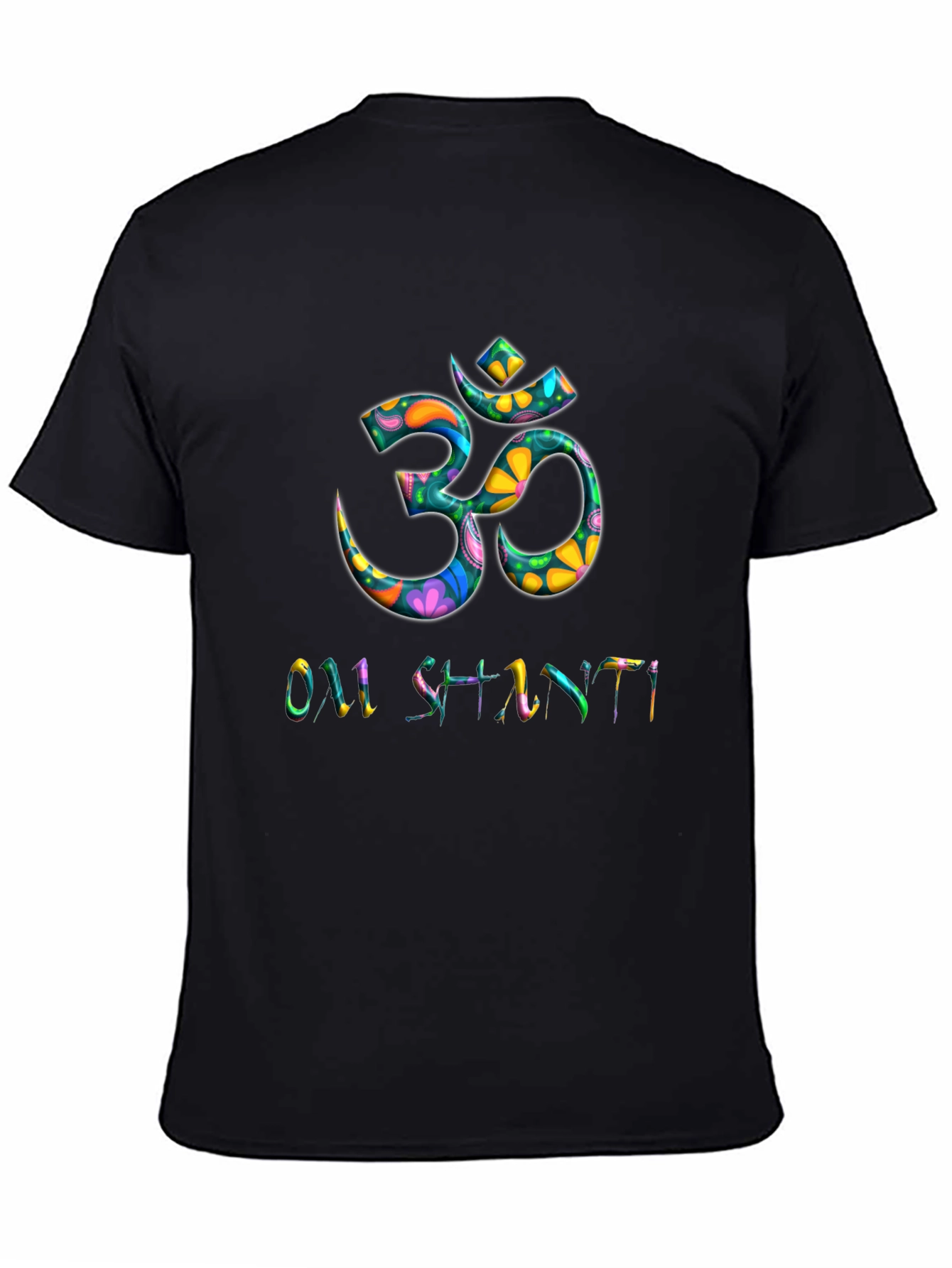 Om Shanti Graphic Print T-Shirt