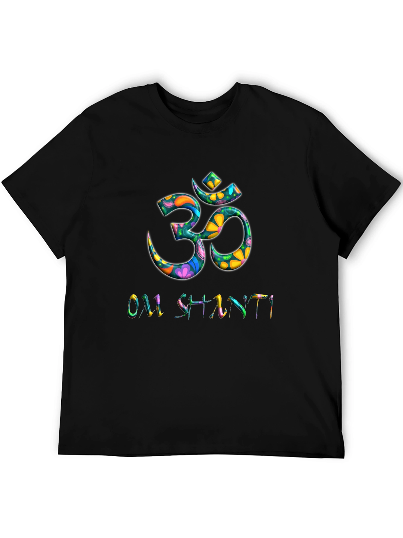 Om Shanti Graphic Print T-Shirt