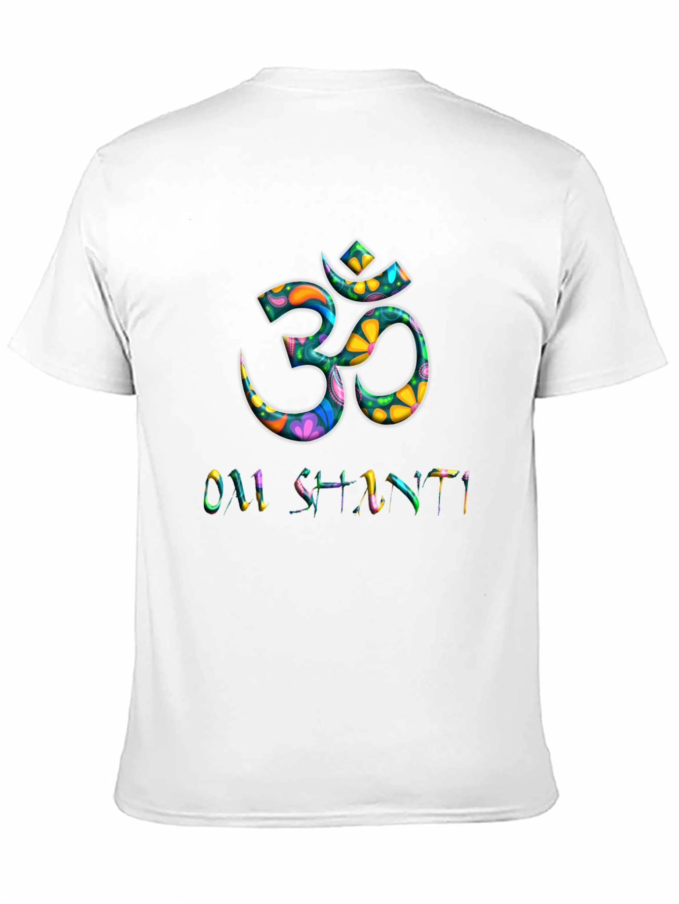 Om Shanti Graphic Print T-Shirt