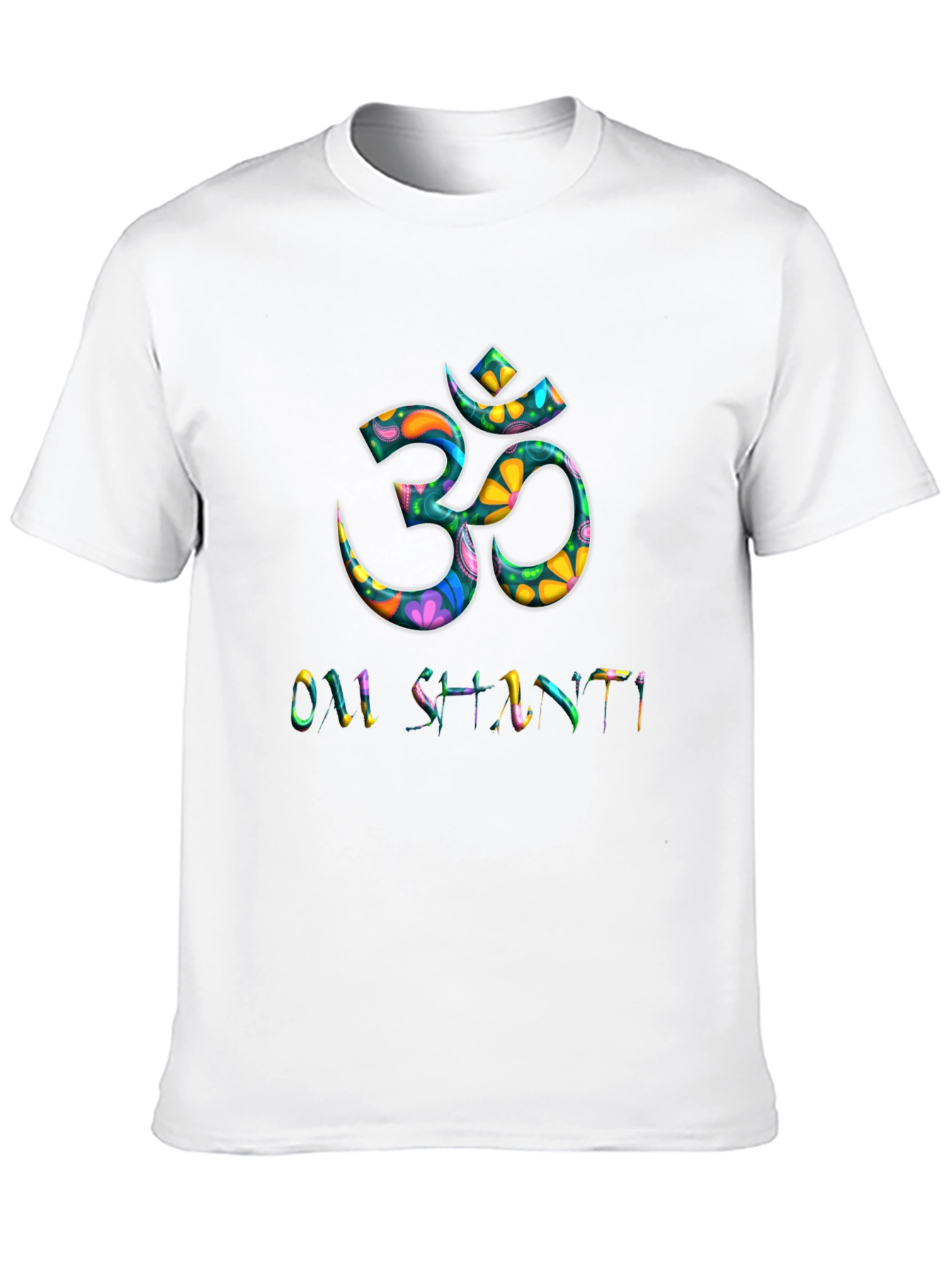 Om Shanti Graphic Print T-Shirt