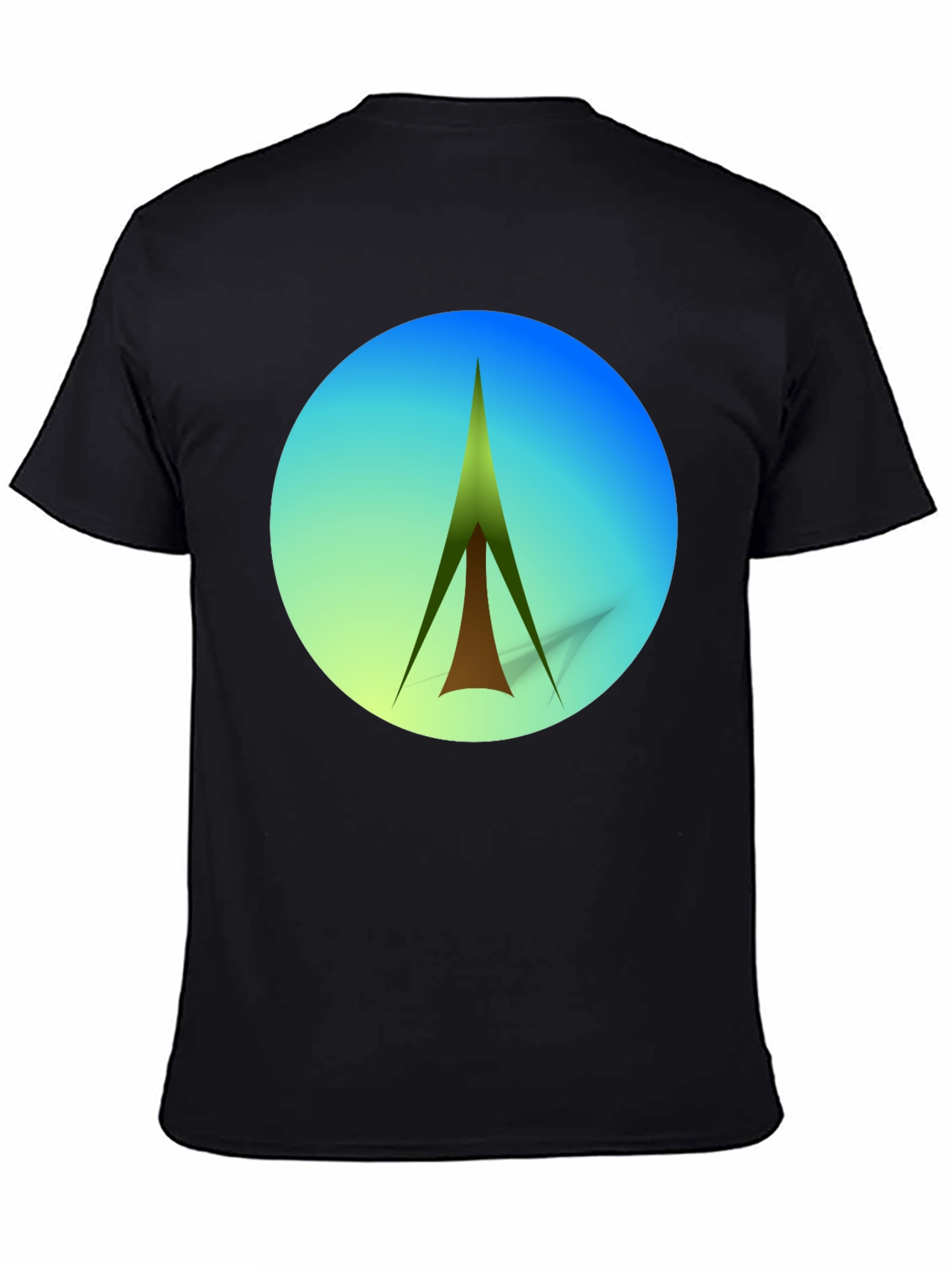 Modern Geometric Tree Graphic Tee