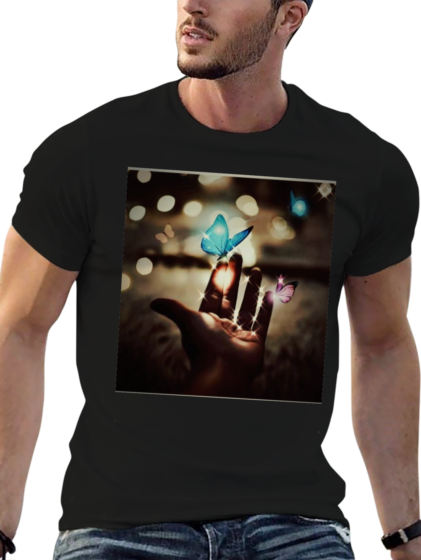 Butterfly Hand Graphic Tee