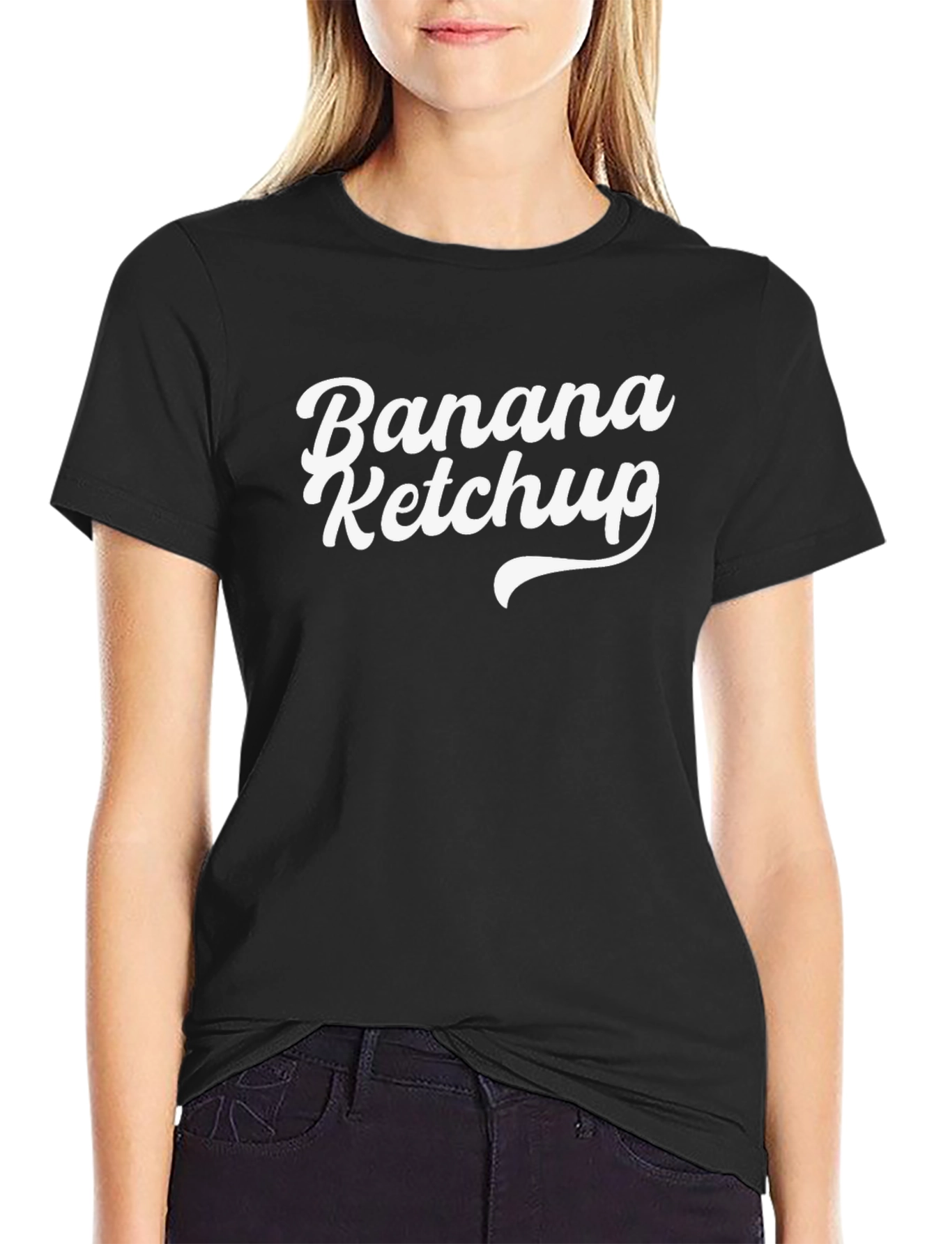 Banana Ketchup Graphic Tee - Novelty T-Shirt