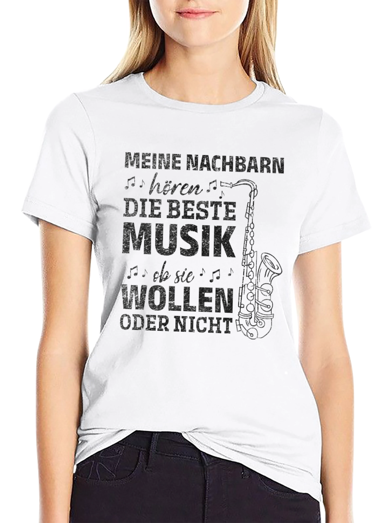 Funny Music Lover T-Shirt - My Neighbors