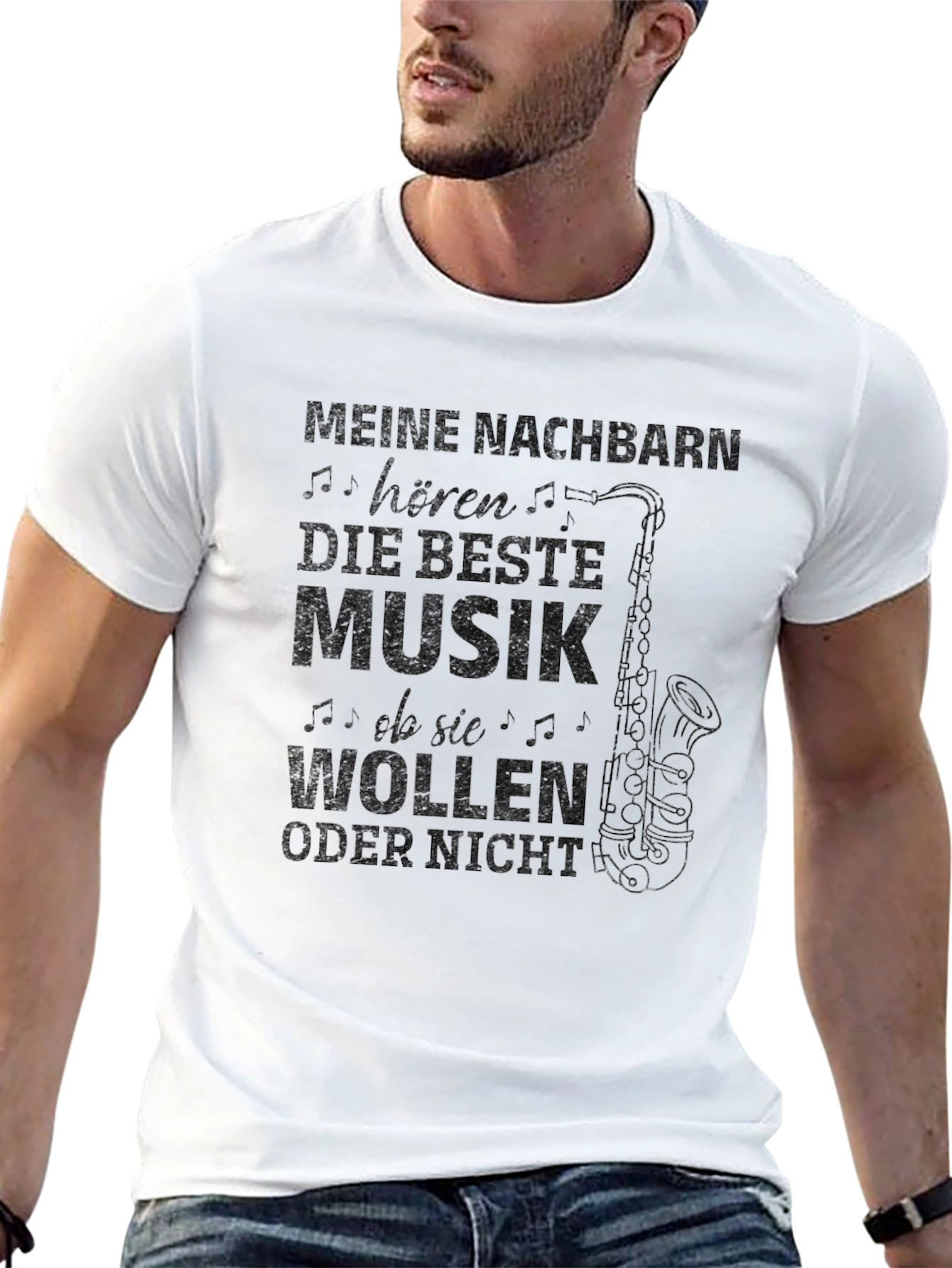 Funny Music Lover T-Shirt - My Neighbors
