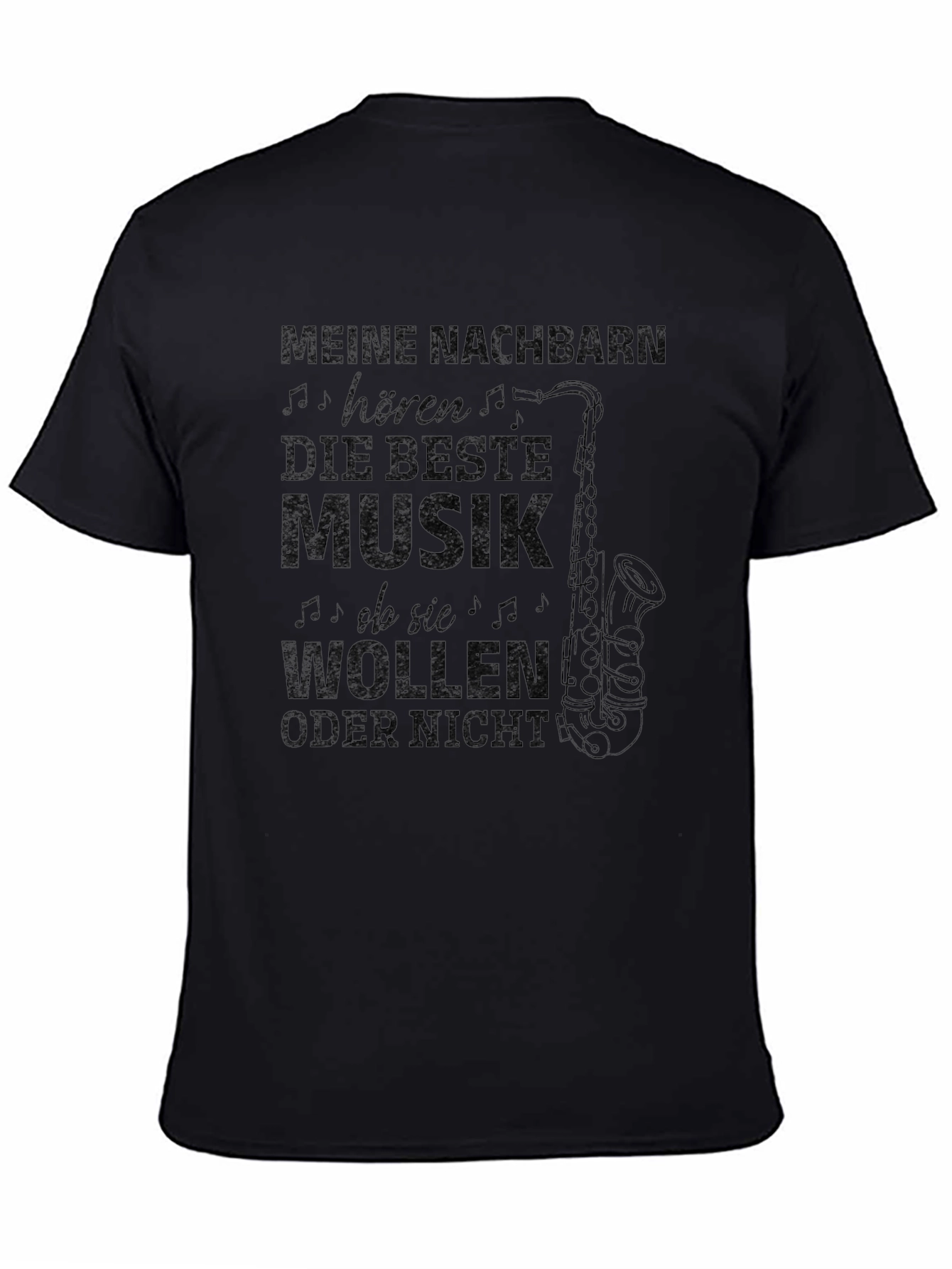 Funny Music Lover T-Shirt - My Neighbors