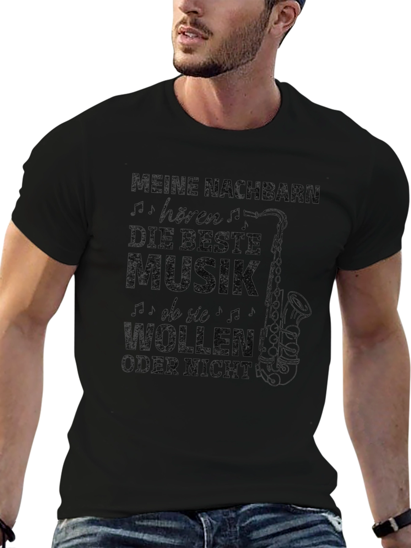 Funny Music Lover T-Shirt - My Neighbors