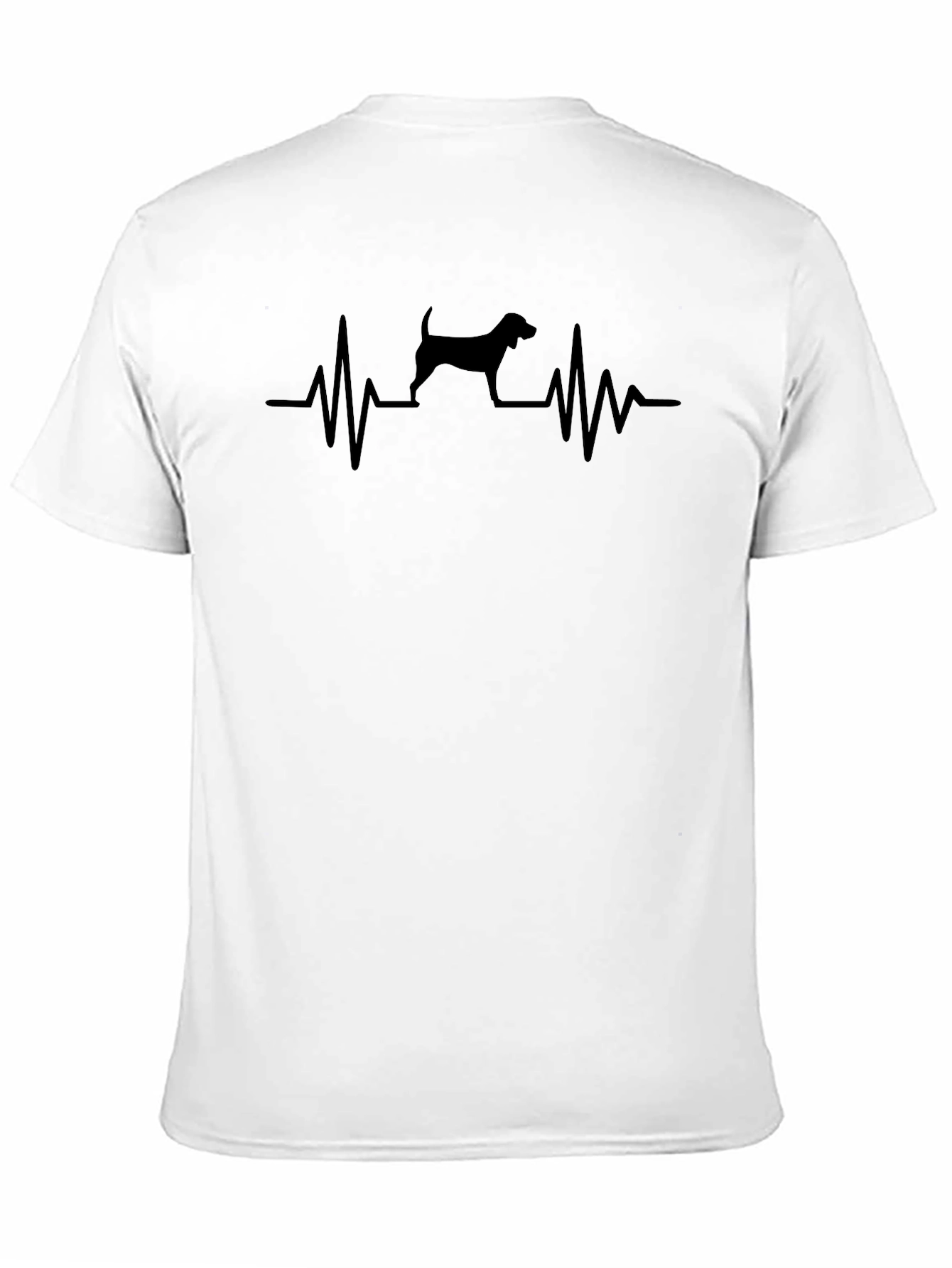 Dog Heartbeat T-Shirt - Pet Lover Tee