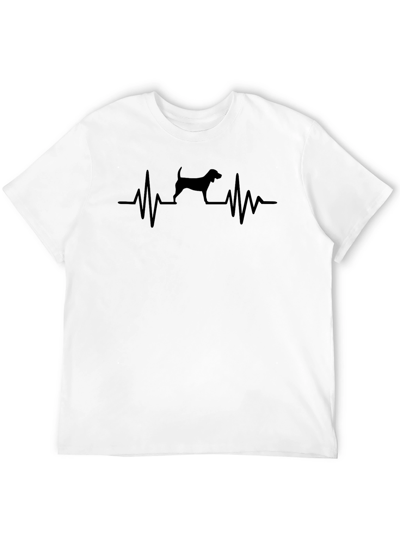 Dog Heartbeat T-Shirt - Pet Lover Tee