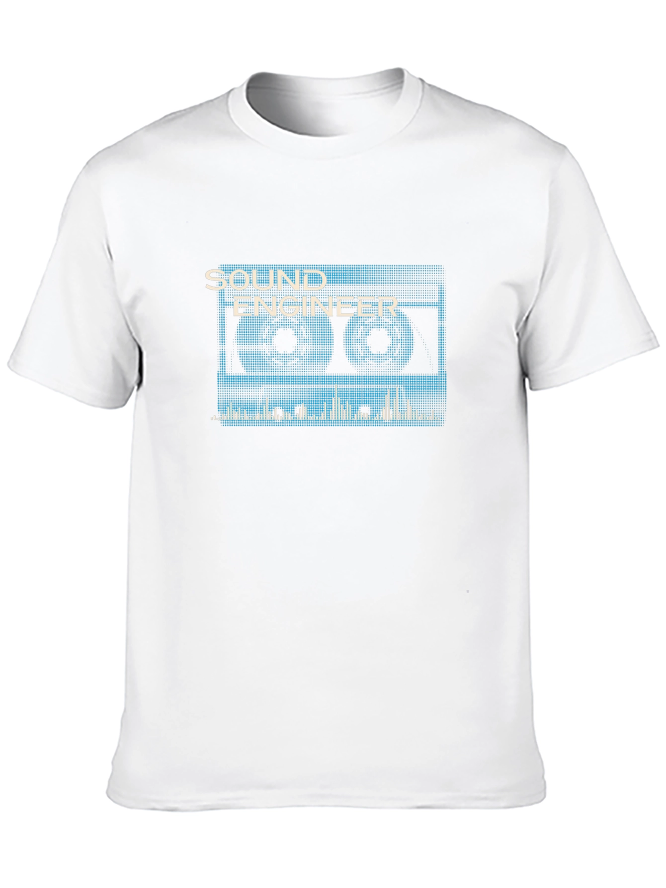 Sound Engineer Cassette Tape Graphic T-Shirt