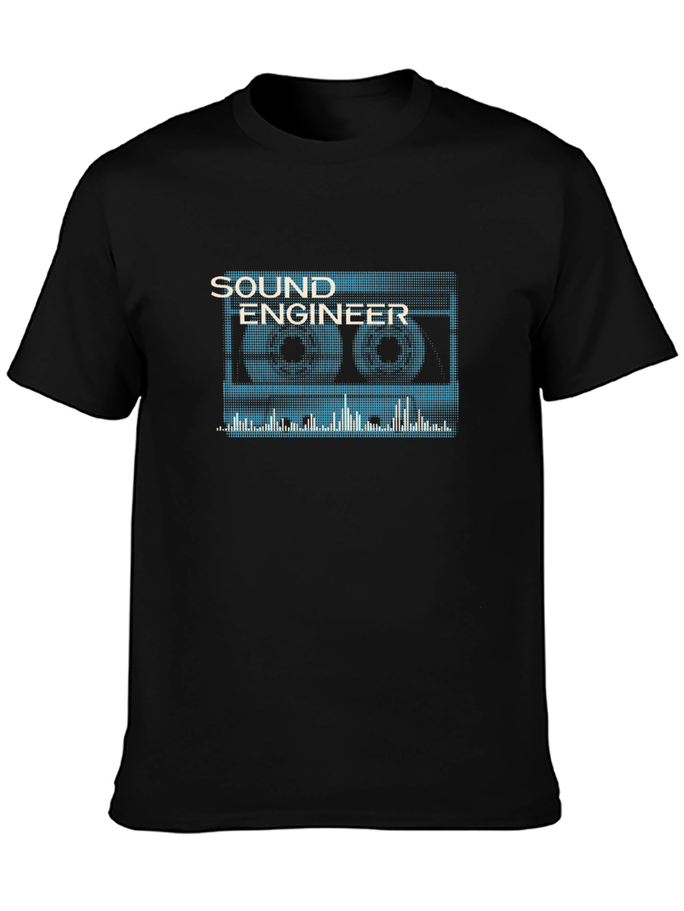 Sound Engineer Cassette Tape Graphic T-Shirt