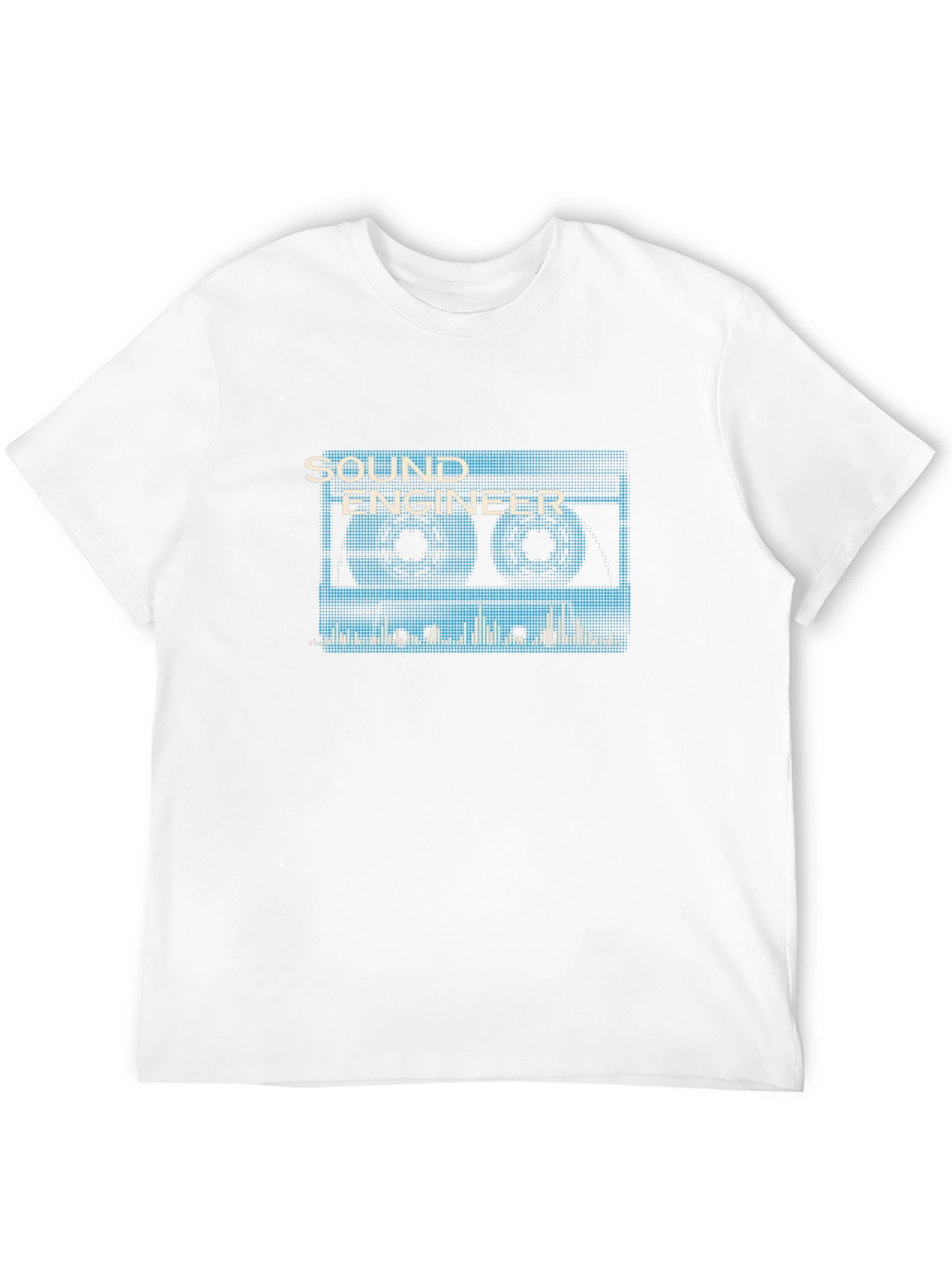Sound Engineer Cassette Tape Graphic T-Shirt
