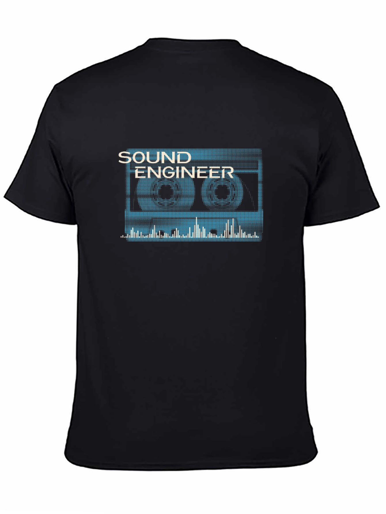 Sound Engineer Cassette Tape Graphic T-Shirt