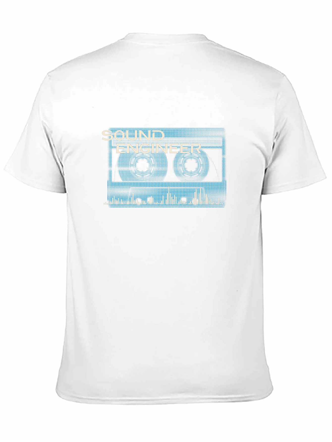 Sound Engineer Cassette Tape Graphic T-Shirt