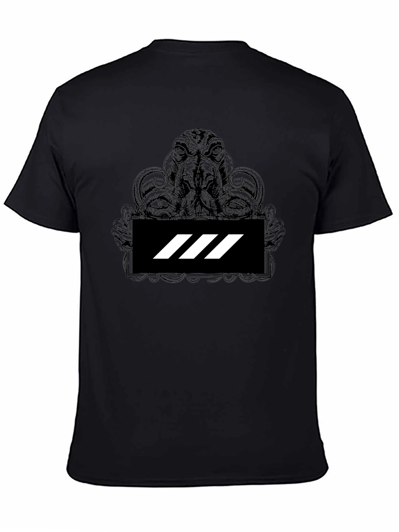 Kraken Graphic Tee - Mens Black T-Shirt