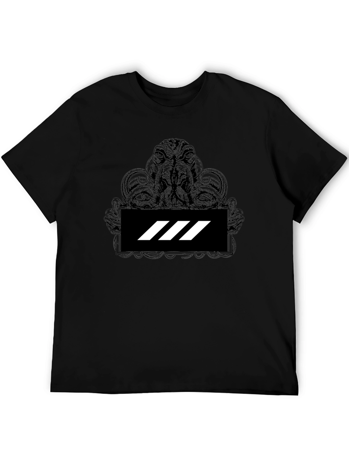 Kraken Graphic Tee - Mens Black T-Shirt