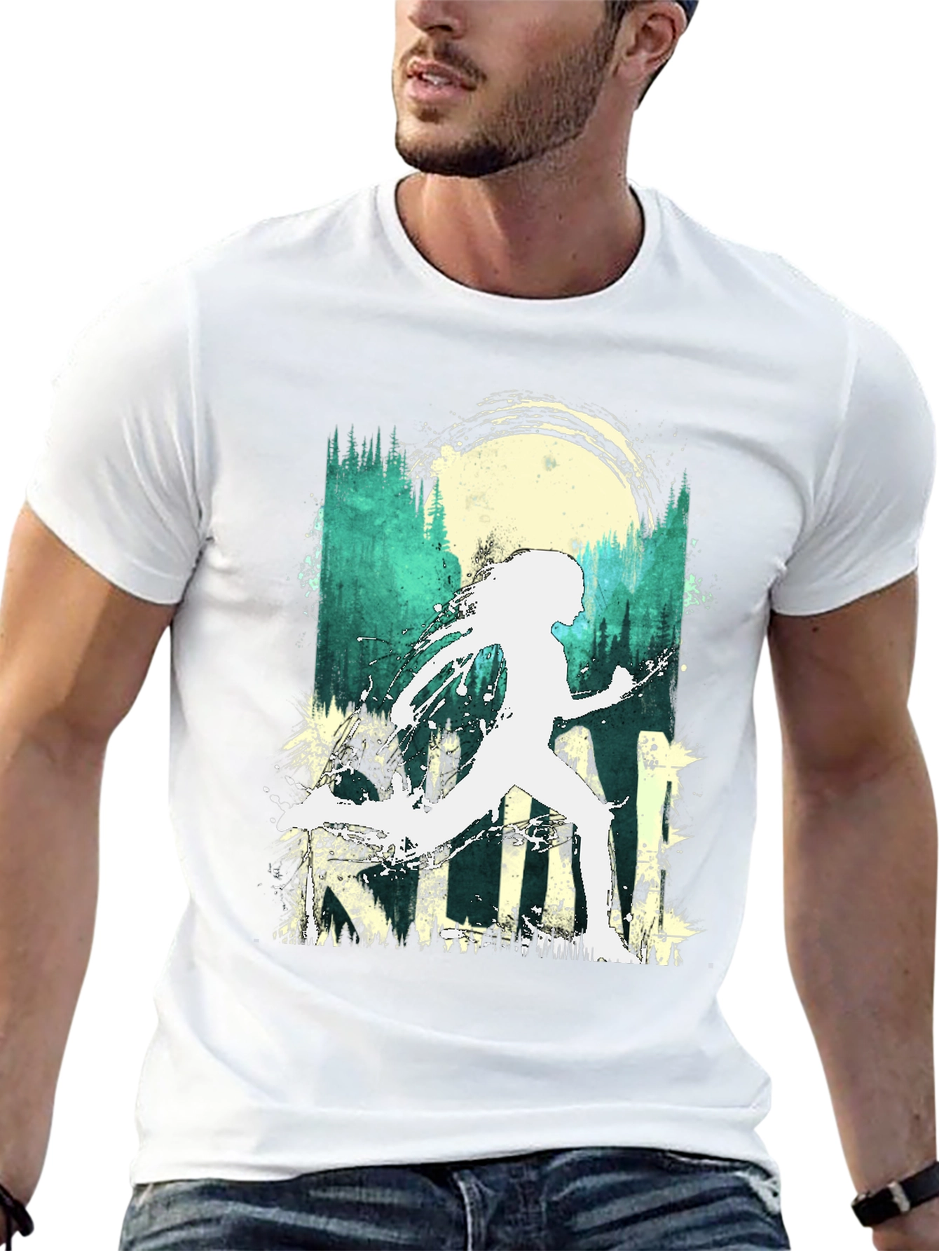 Nature Silhouette Graphic Tee