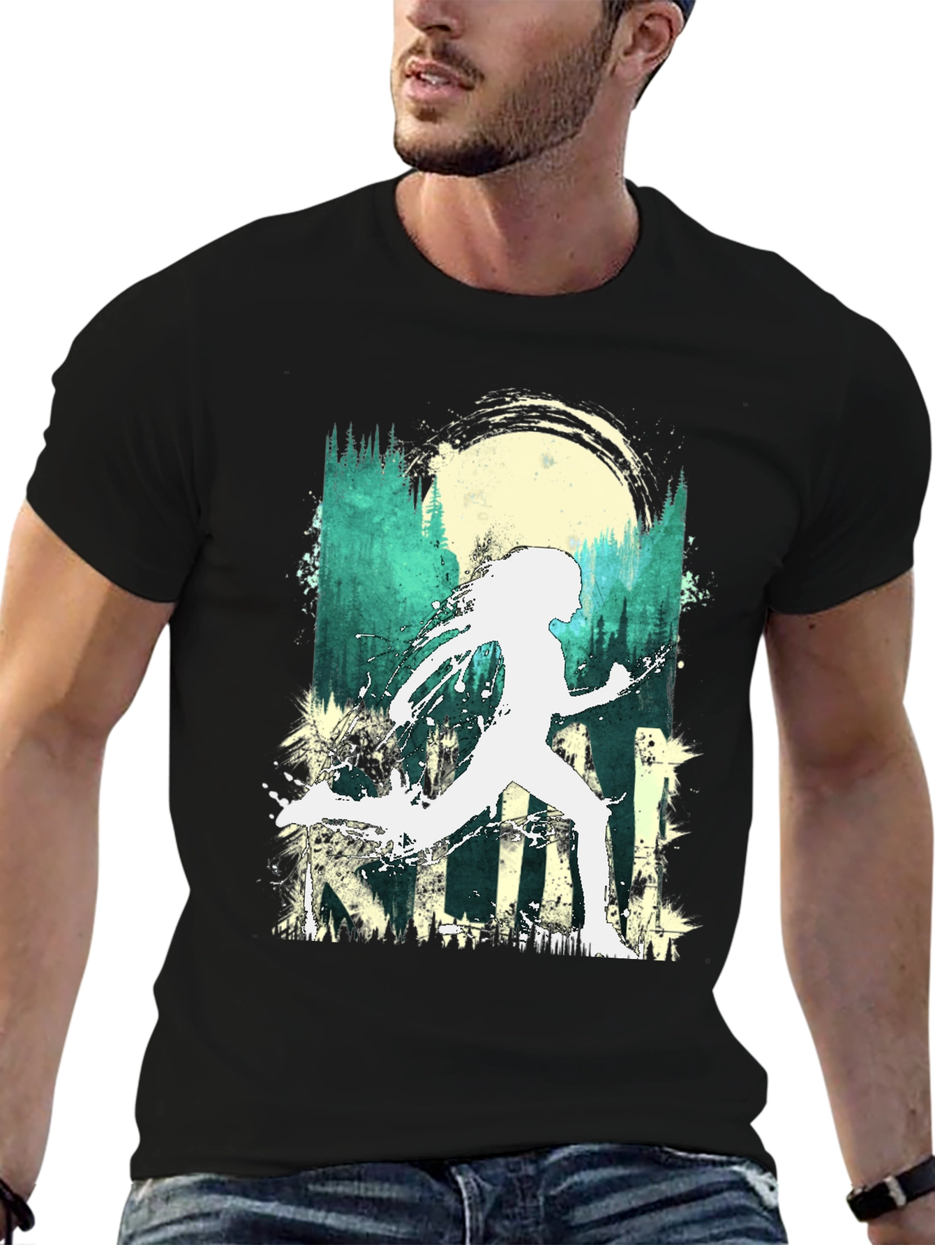 Nature Silhouette Graphic Tee