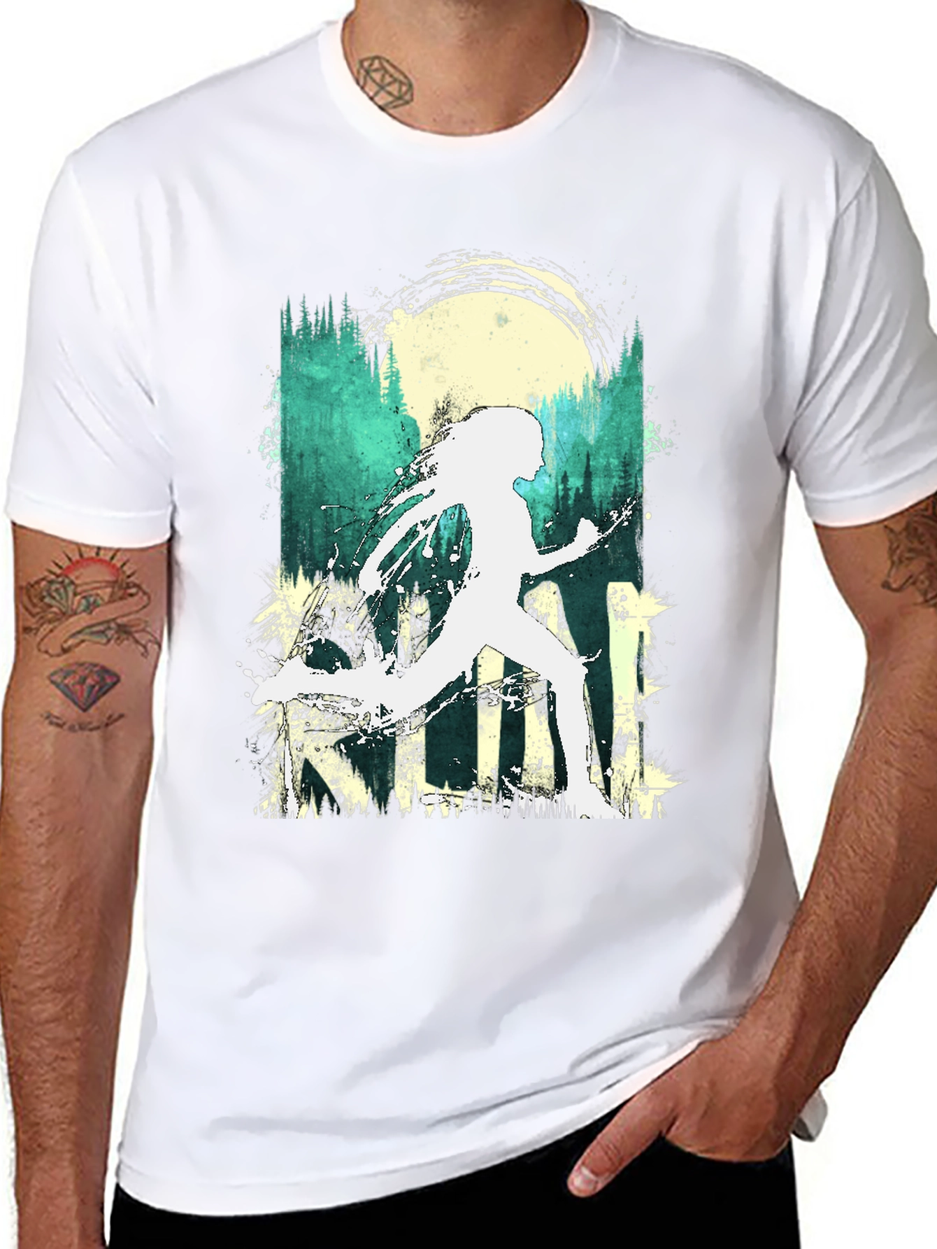 Nature Silhouette Graphic Tee