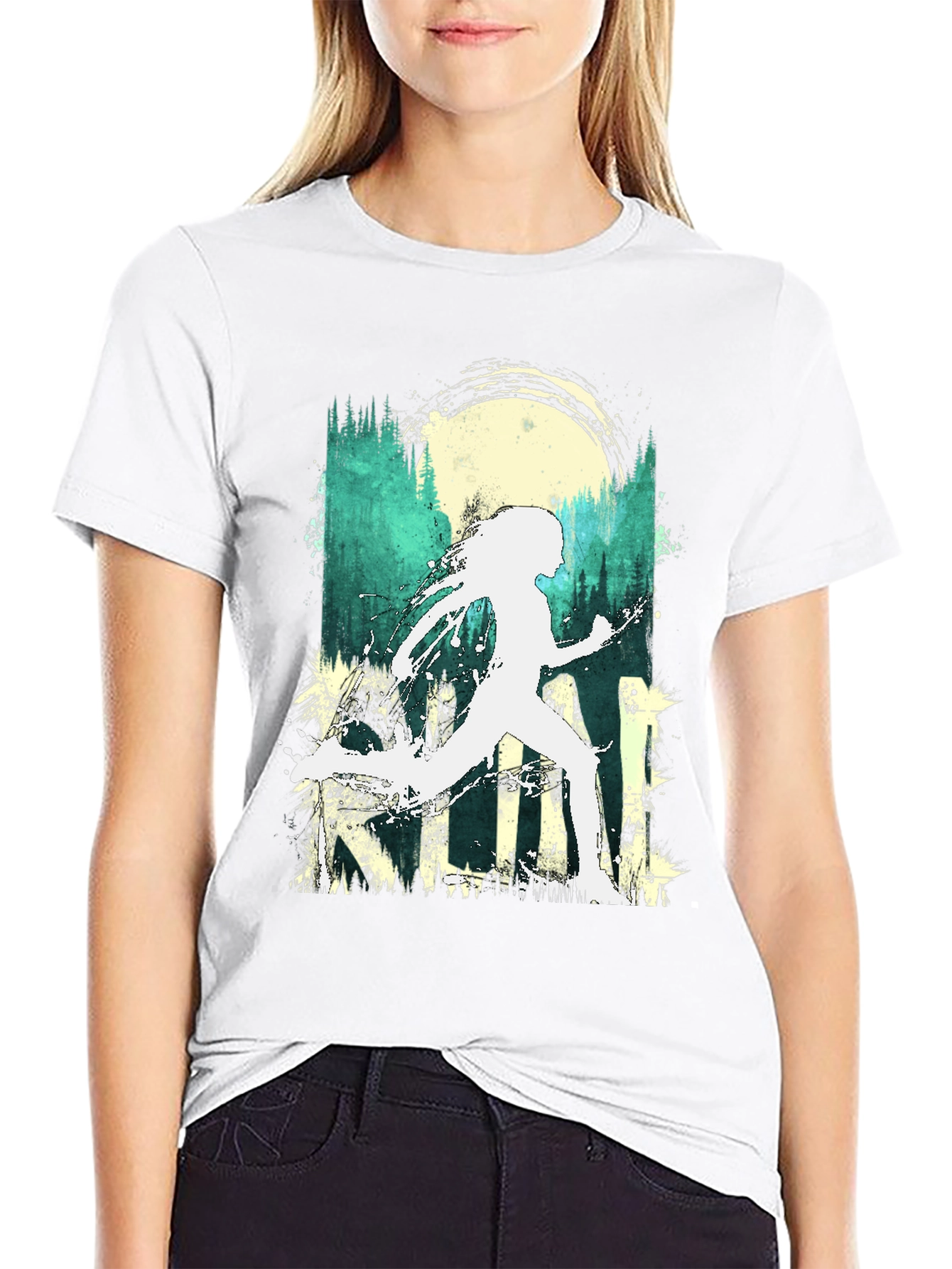 Nature Silhouette Graphic Tee