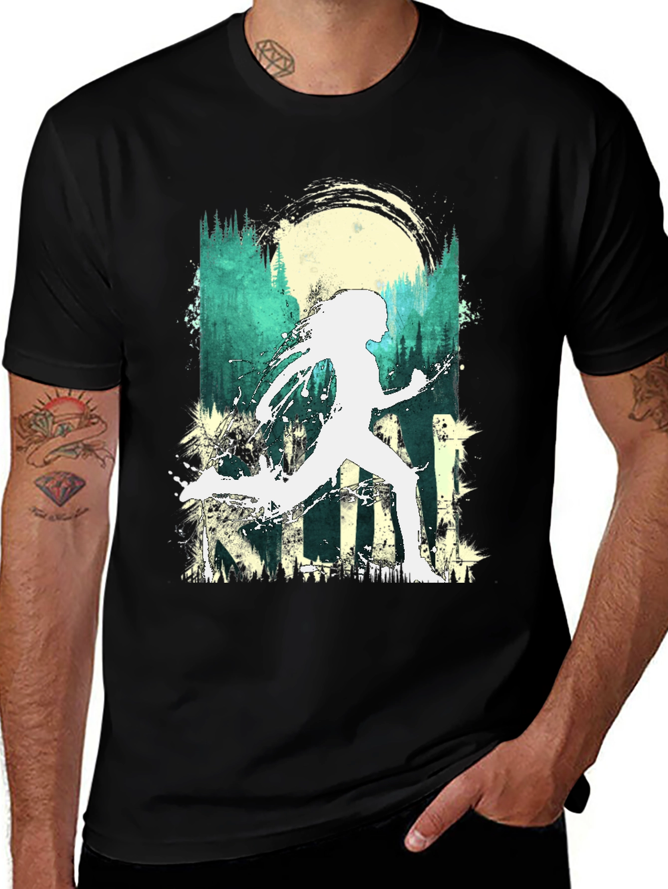 Nature Silhouette Graphic Tee