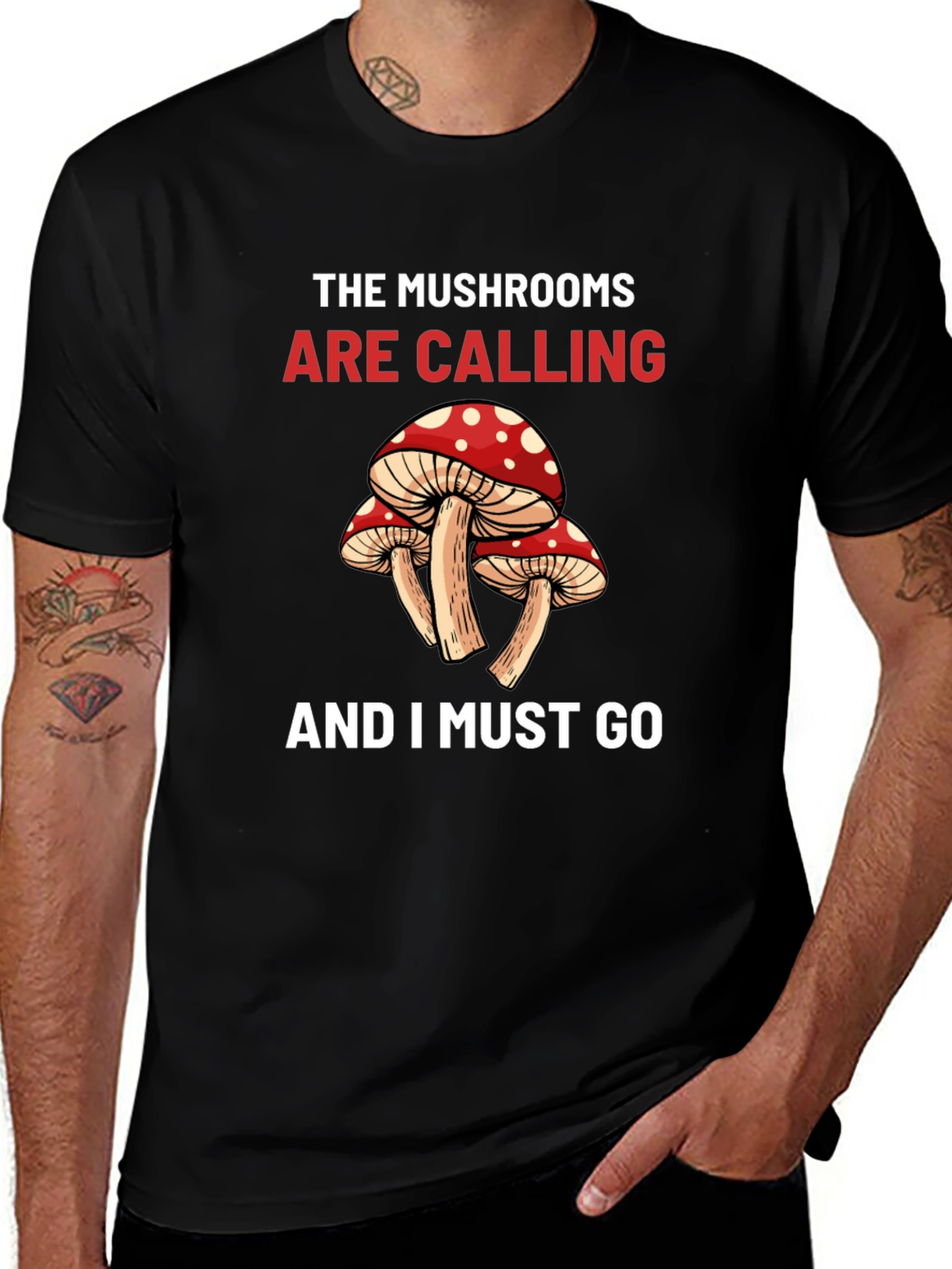 The Mushrooms are Calling T-Shirt