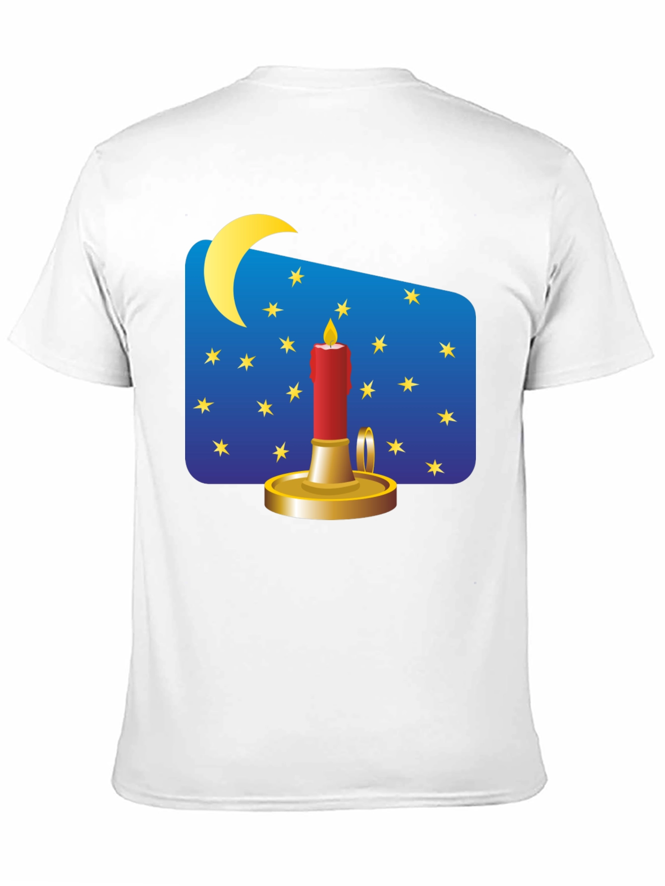 Night Sky Candle T-Shirt - Premium Graphic Tee
